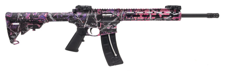 Smith & Wesson M&P15-22 Sport Muddy Girl Camo Rifle .22LR