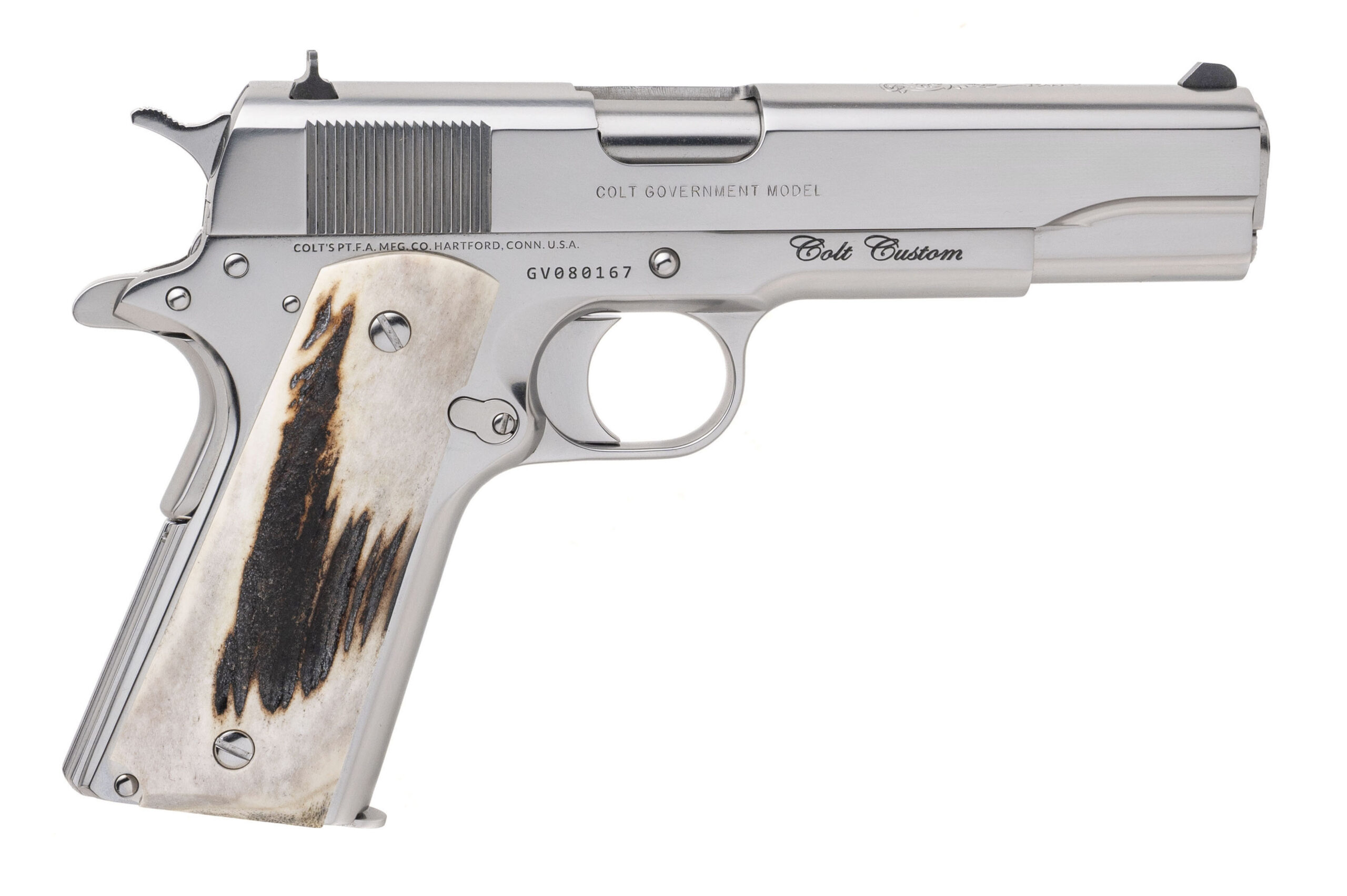 (SN: GV080167) COLT CUSTOM GOVERNMENT 1911 PISTOL .38 SUPER (L2026-06765)