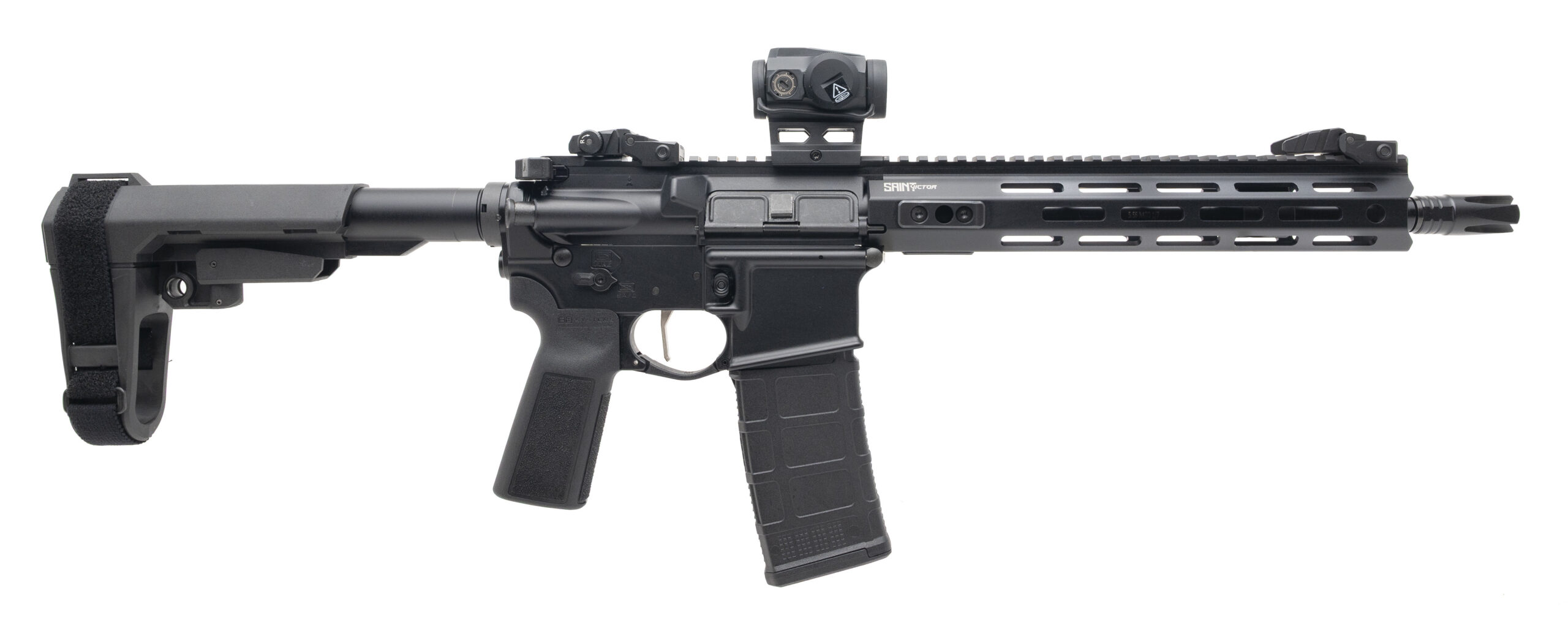 (SN: ST682241) SPRINGFIELD ARMORY SAINT VICTOR V2 GEAR PACK PISTOL 5.56 NATO (L2026-07279) NEW