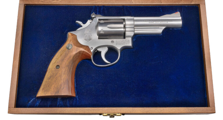 U.S. Border Patrol Commemorative Smith & Wesson 66 Combat Magnum Revolver .357 Magnum