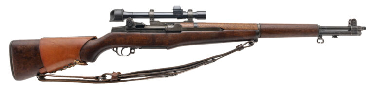 U.S. Springfield M1C Semi-Auto Sniper Rifle configuration .30-06