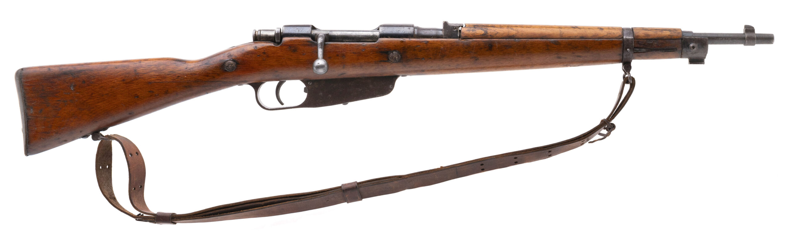 WWII Italian TS 38 Carcano Bolt Action Rifle Converted to 8mm (L2026-06115)