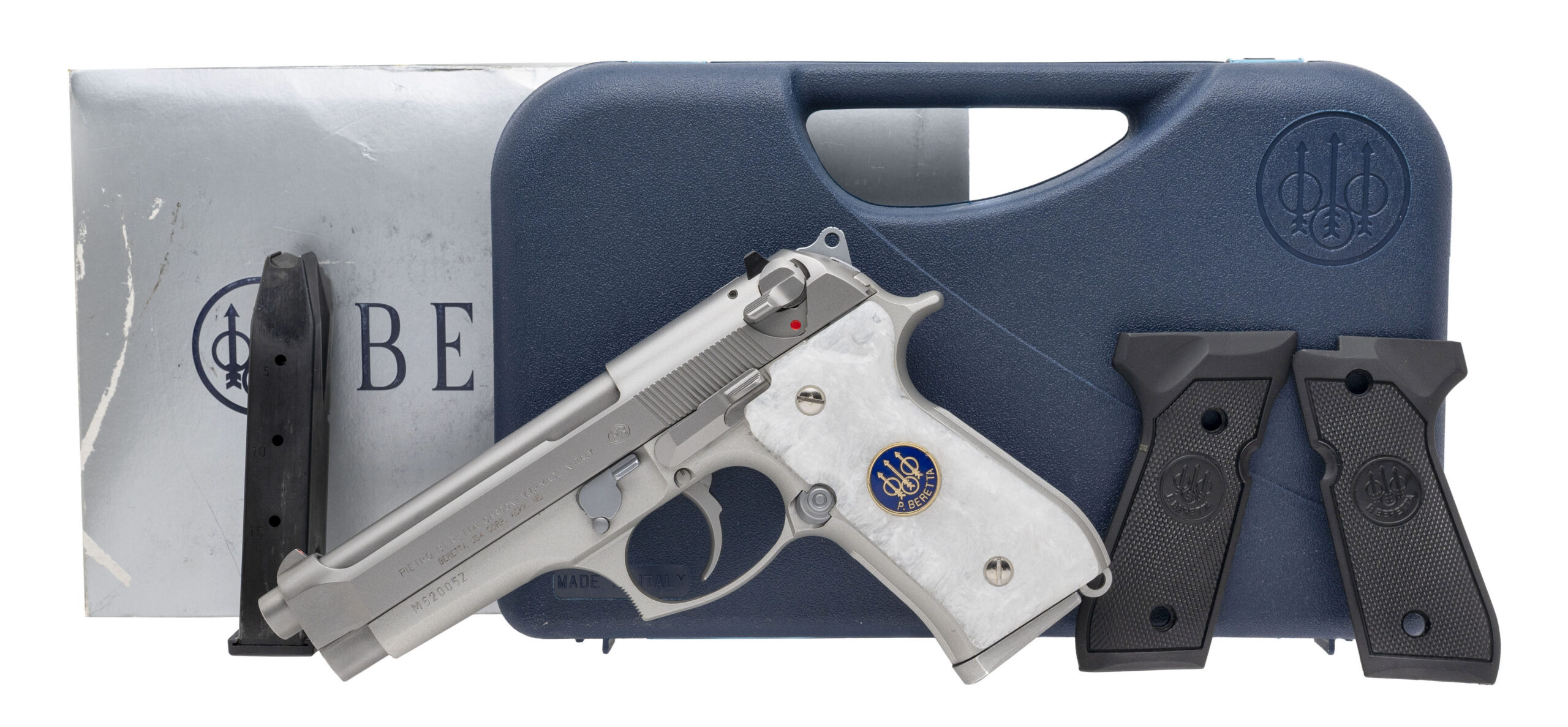 BERETTA 92FS INOX GHOST PISTOL 9MM (L2026-08272) - Collectors Firearms