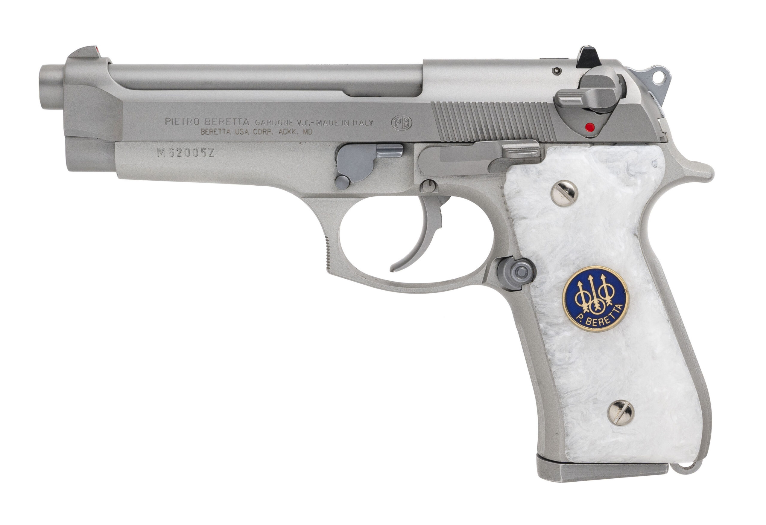 BERETTA 92FS INOX GHOST PISTOL 9MM (L2026-08272) - Collectors Firearms