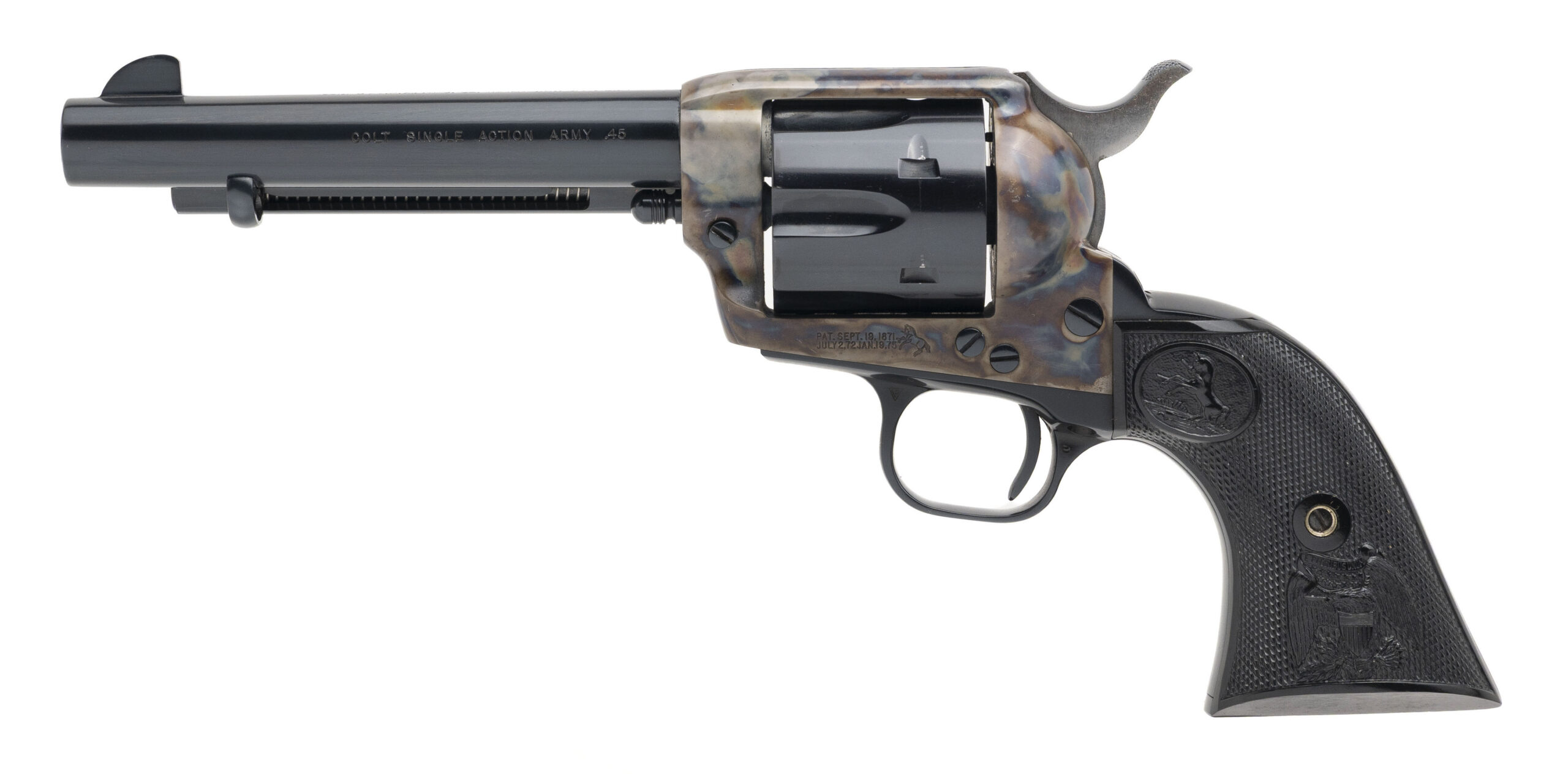 COLT SINGLE ACTION ARMY MODEL P 3RD GEN REVOLVER .45 COLT (L2026-03996)