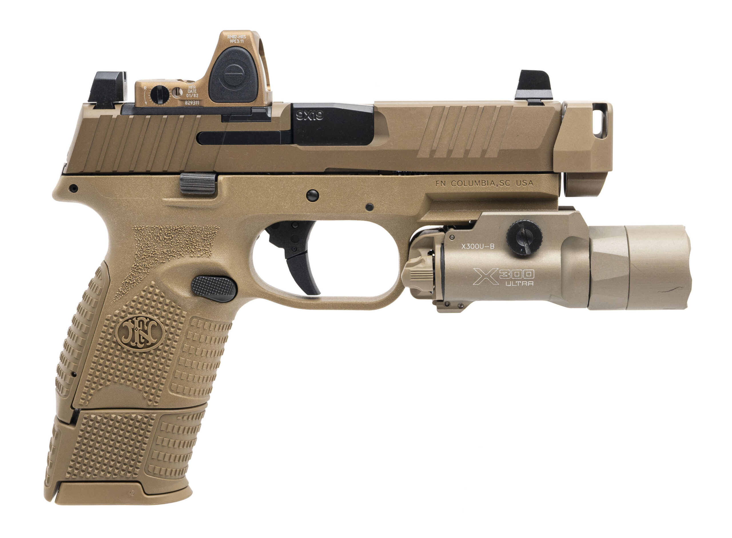 FN 509C MRD COMP PISTOL 9MM (L2026-08080)
