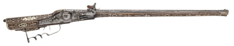 Former Museum German Wheellock Rifle