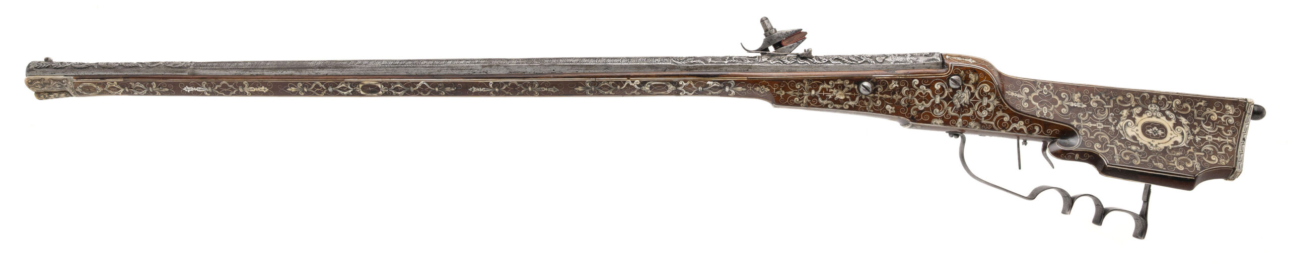 Former Museum German Wheellock Rifle (72538) - Collectors Firearms