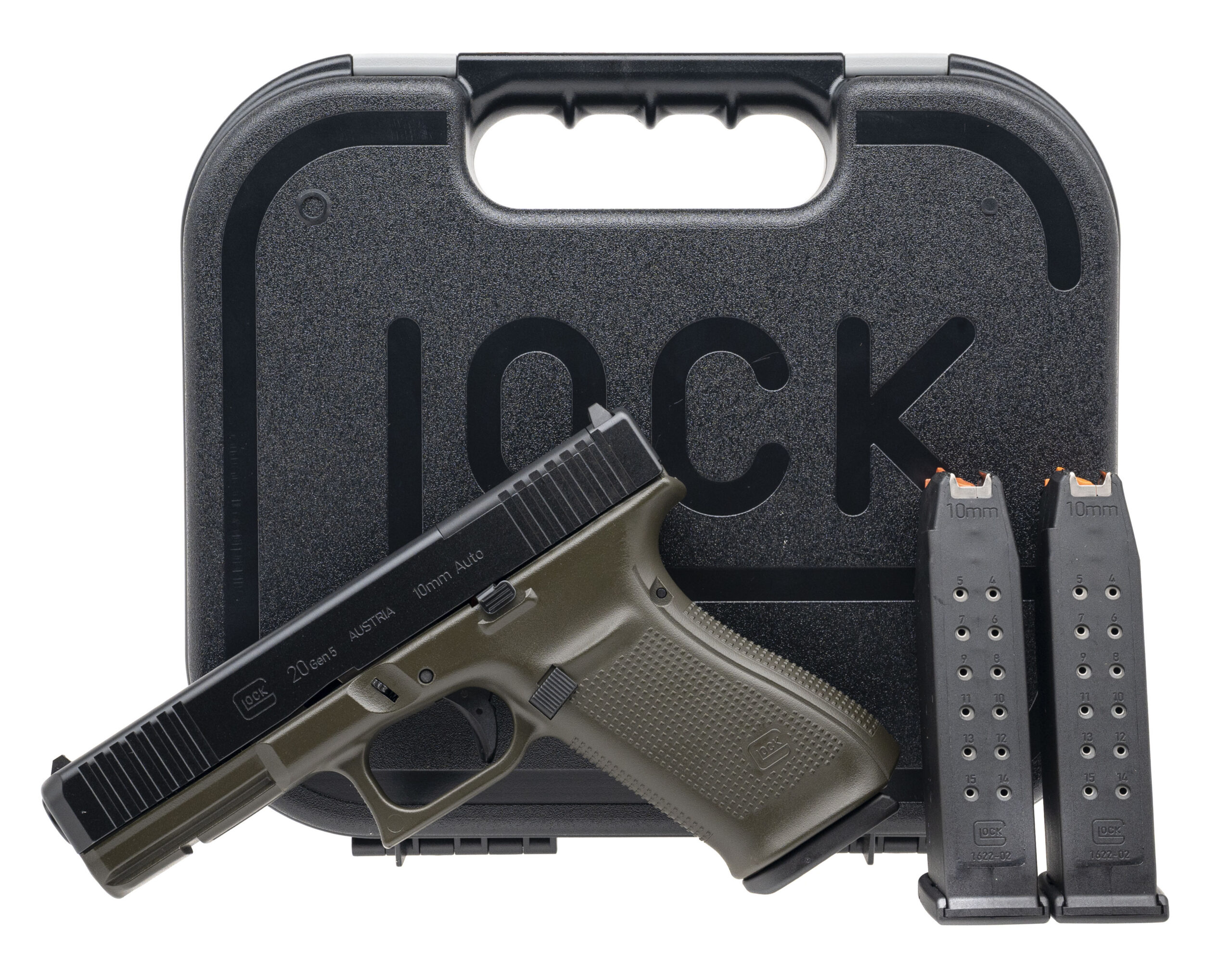Glock 20 Gen 5 MOS Pistol 10mm (05892) AUSTX - Collectors Firearms