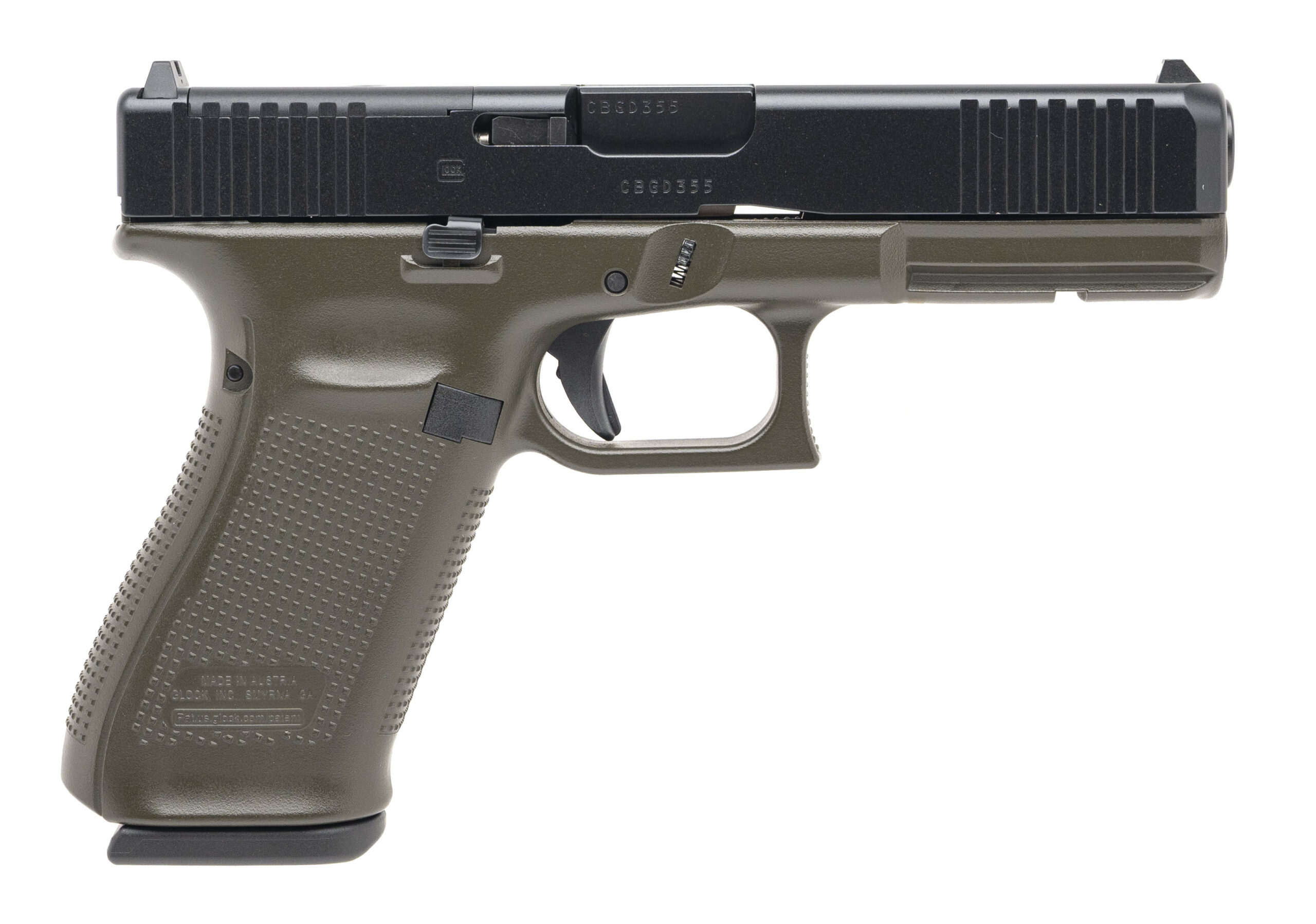 Glock 20 Gen 5 MOS Pistol 10mm (05892) AUSTX