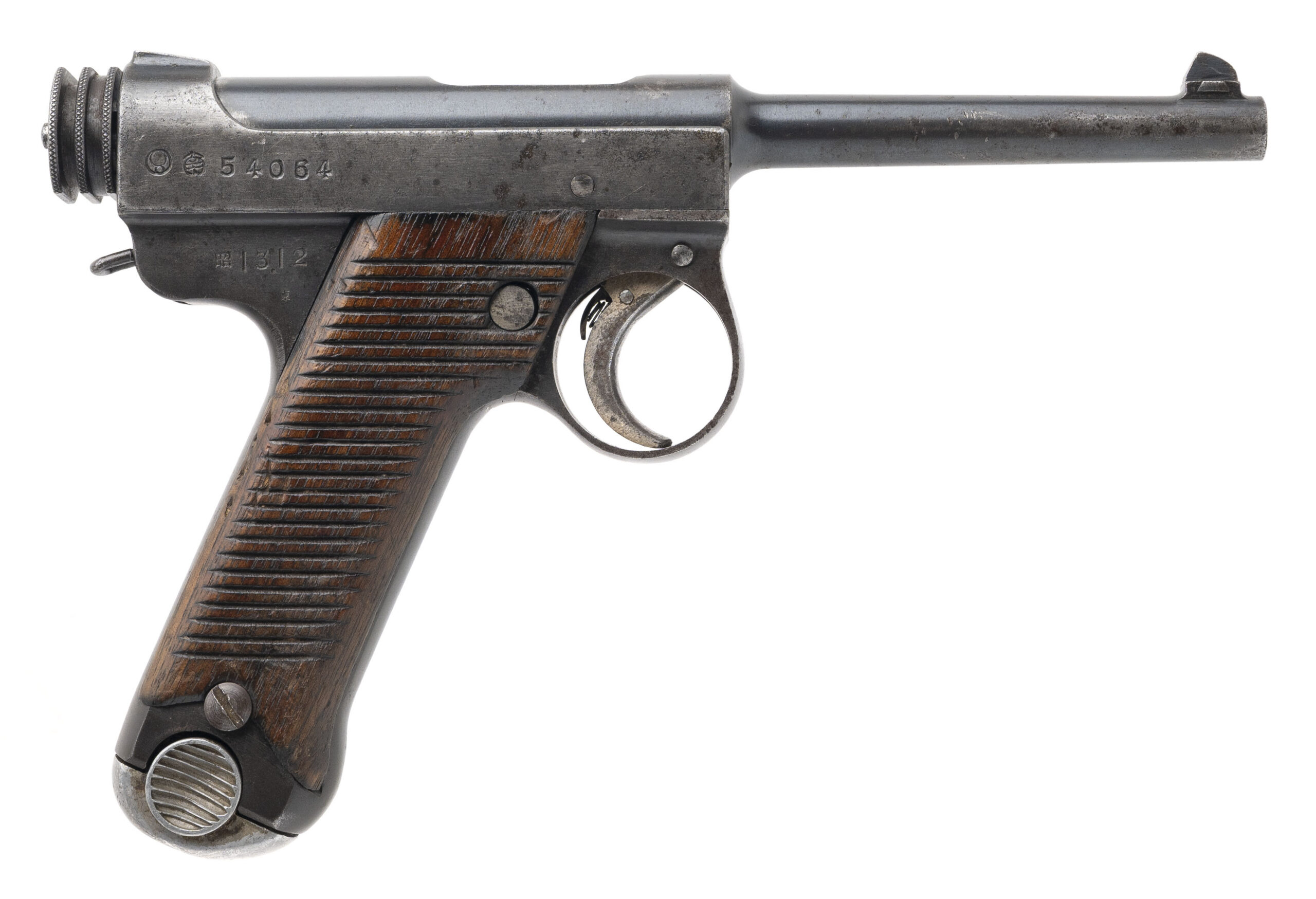 Japanese Showa 13.12 Nagoya Nambu-Kokubunji Factory Type 14 Pistol 8x22mm (L2026-06502)