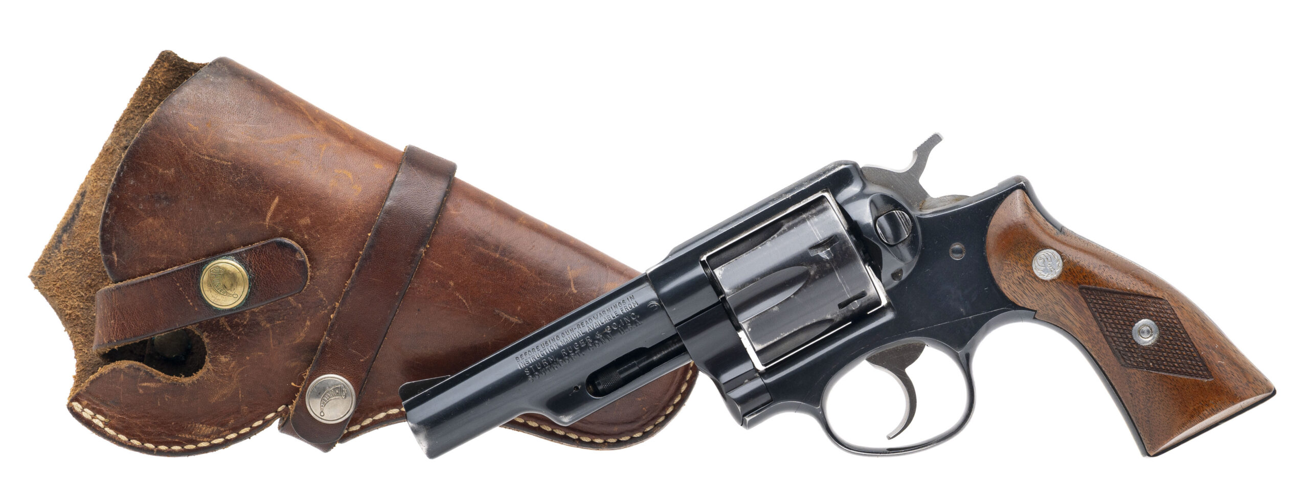 RUGER POLICE SERVICE-SIX REVOLVER .38 SPL. (L2026-05585)