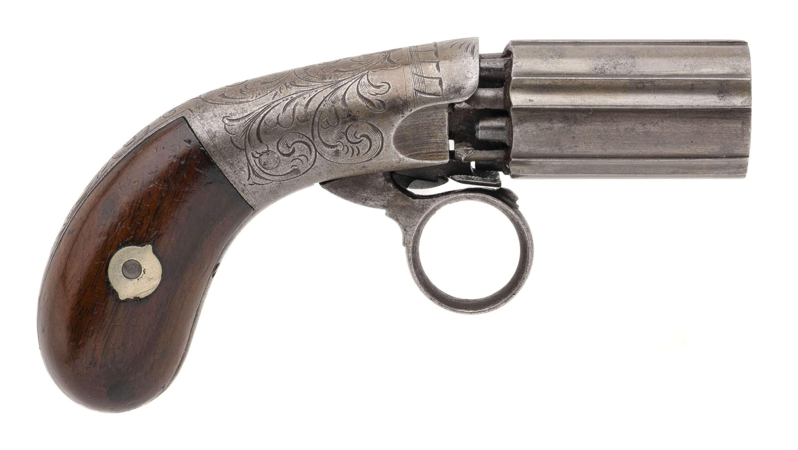 Scarce Blunt & Syms Ring Pepperbox (50963) 