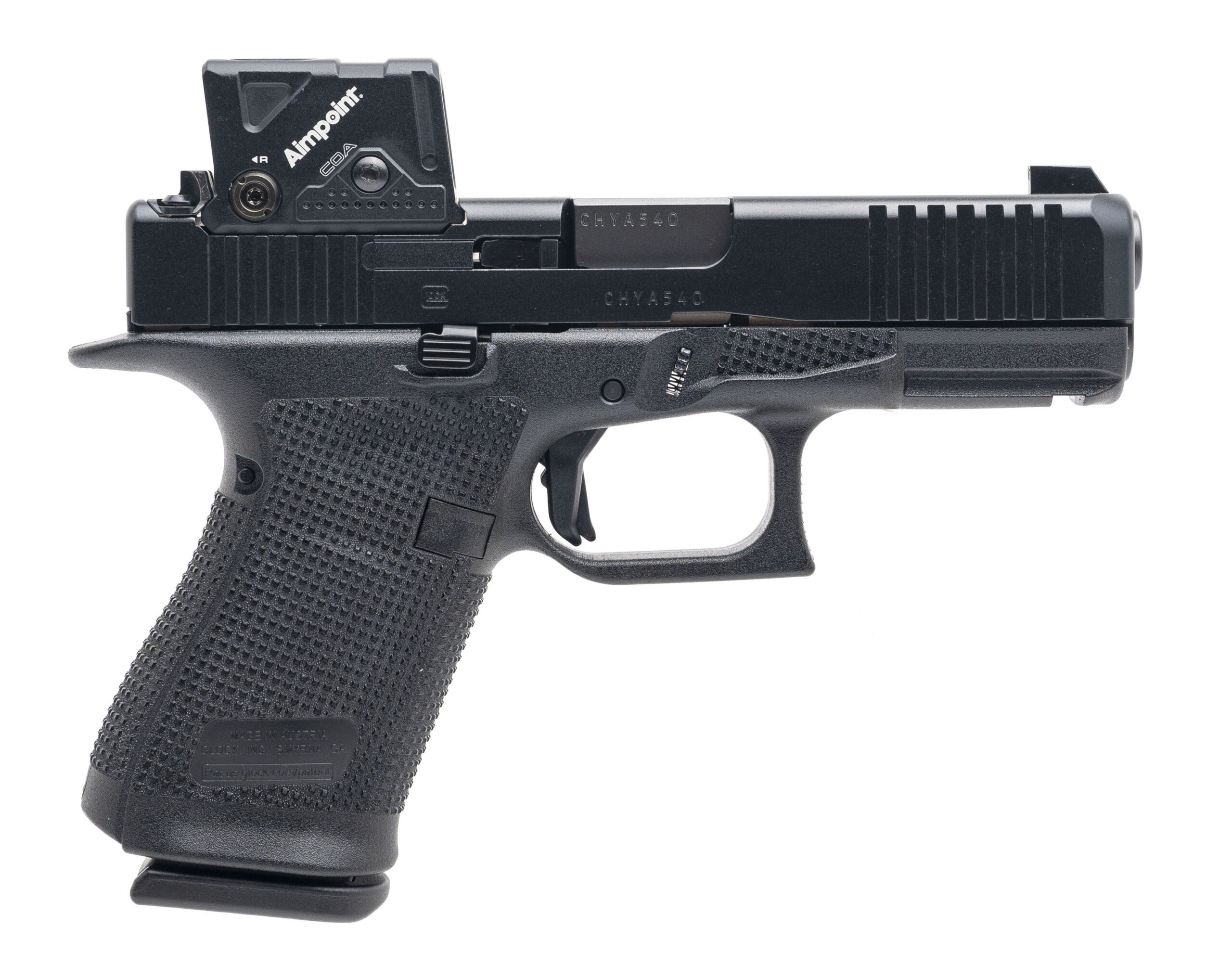 (SN: CHYB216) GLOCK 19 GEN 6 ORS COA PISTOL 9MM (L2026-08706) NEW