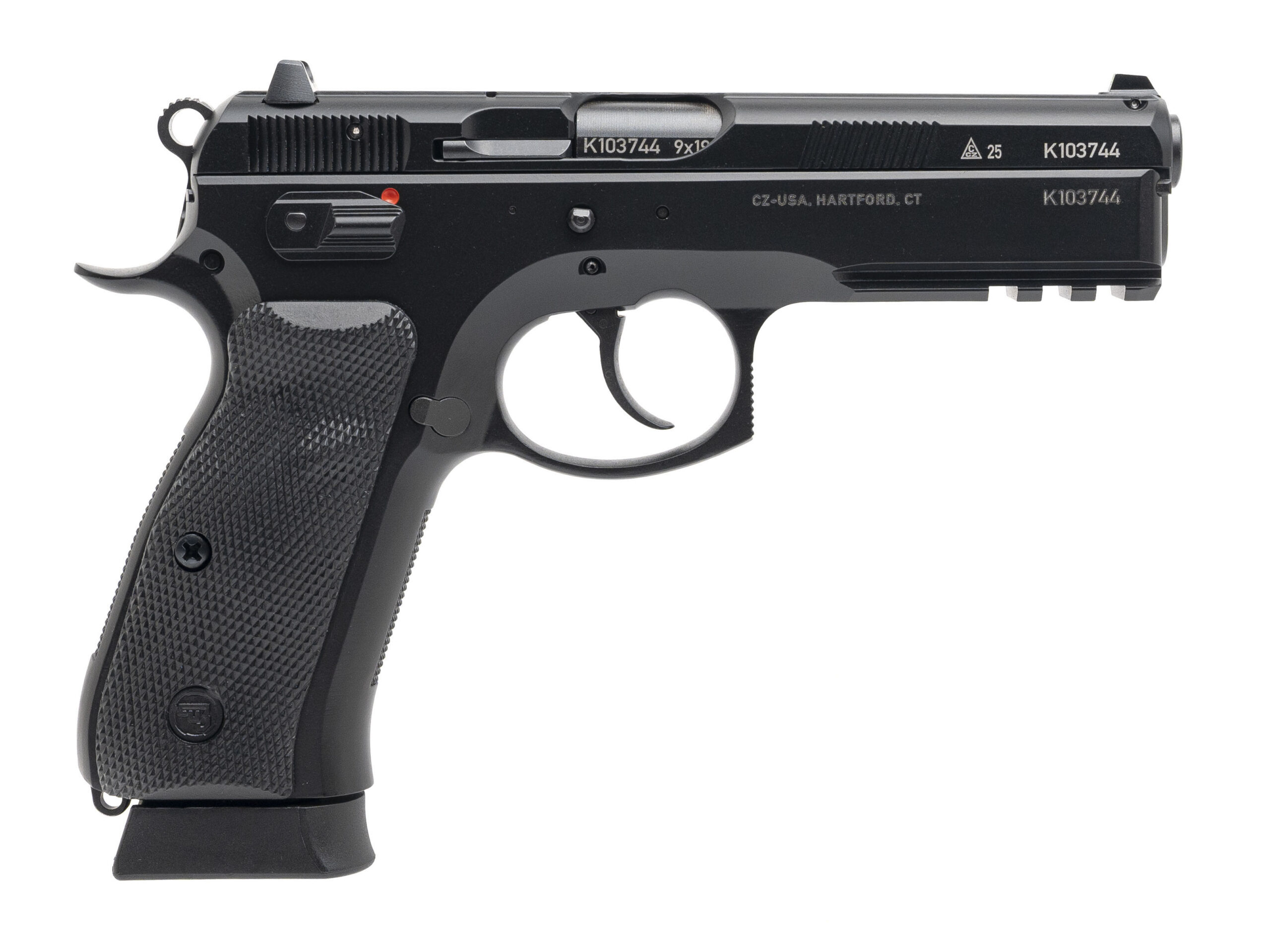 (SN: K103744) CZ 75 SP-01 50th ANNIVERSARY ELITE PISTOL 9MM (L2026-06348) NEW