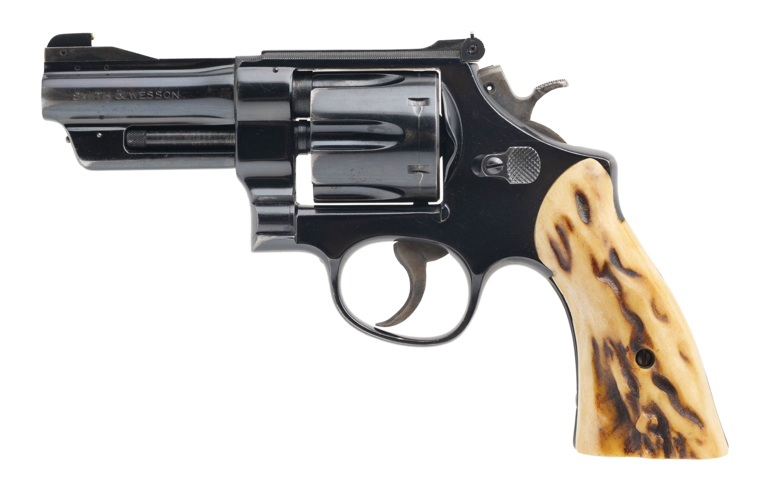 TEXAS RANGER OWNED SMITH & WESSON POST WAR MAGNUM REVOLVER .357 MAGNUM (L2026-08601)