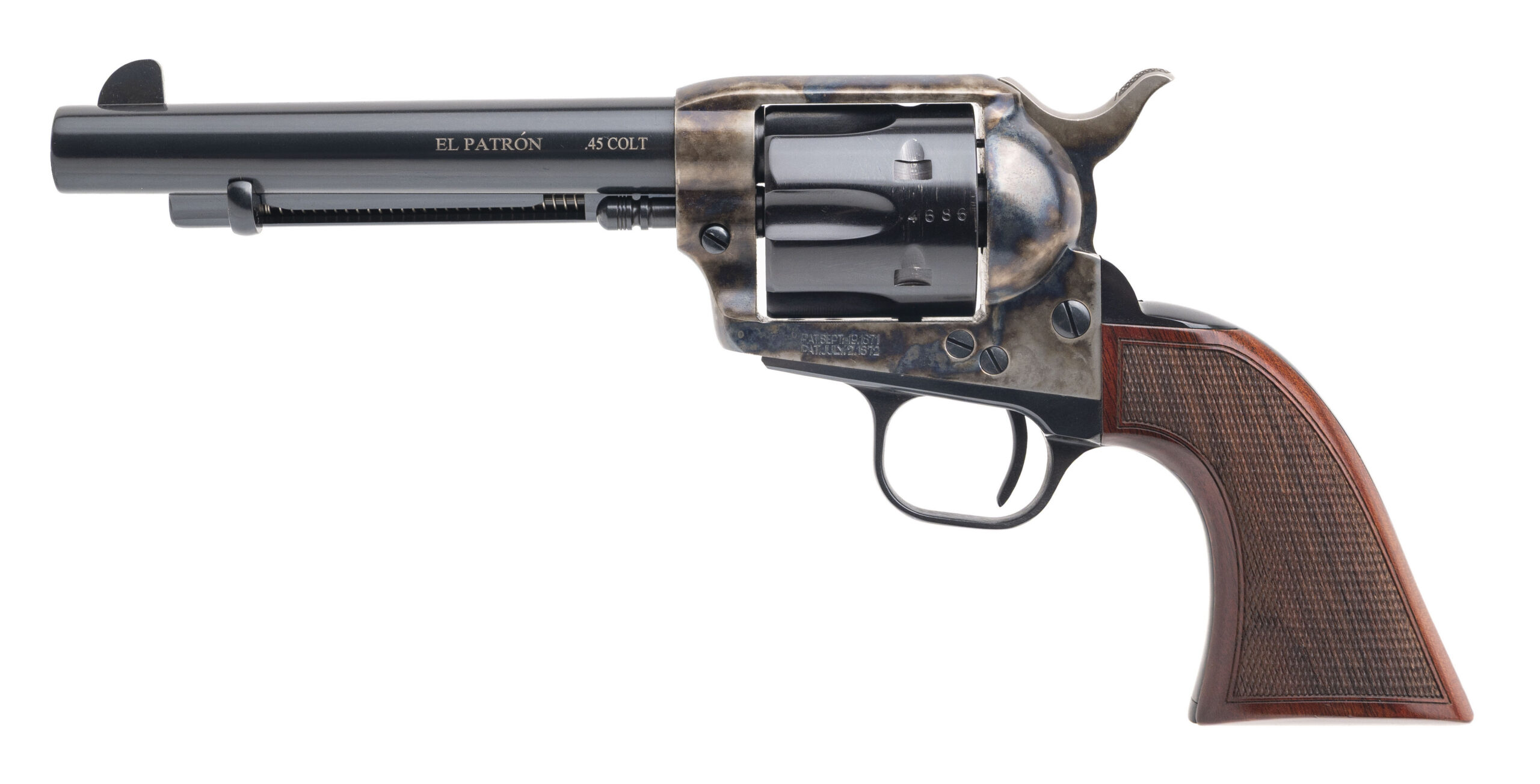 UBERTI 1873 CATTLEMAN EL PATRON REVOLVER .45 COLT (L2026-08682)