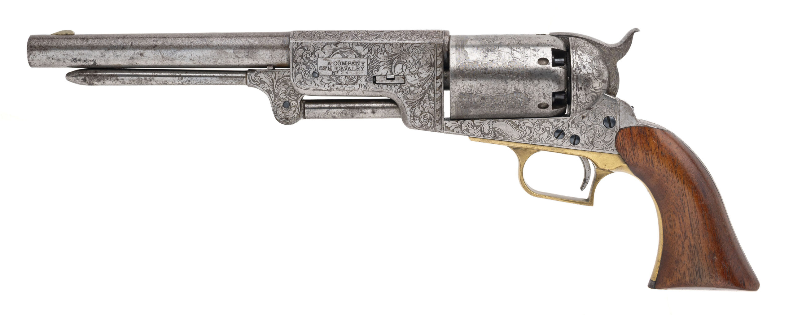 A.S.M. 1847 WALKER COMMEMORATIVE BLACK POWDER REVOLVER .44 CAL. (12344882)