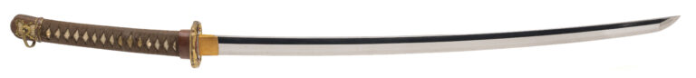 Beautiful Shinto Period Katana in WWII Mounts