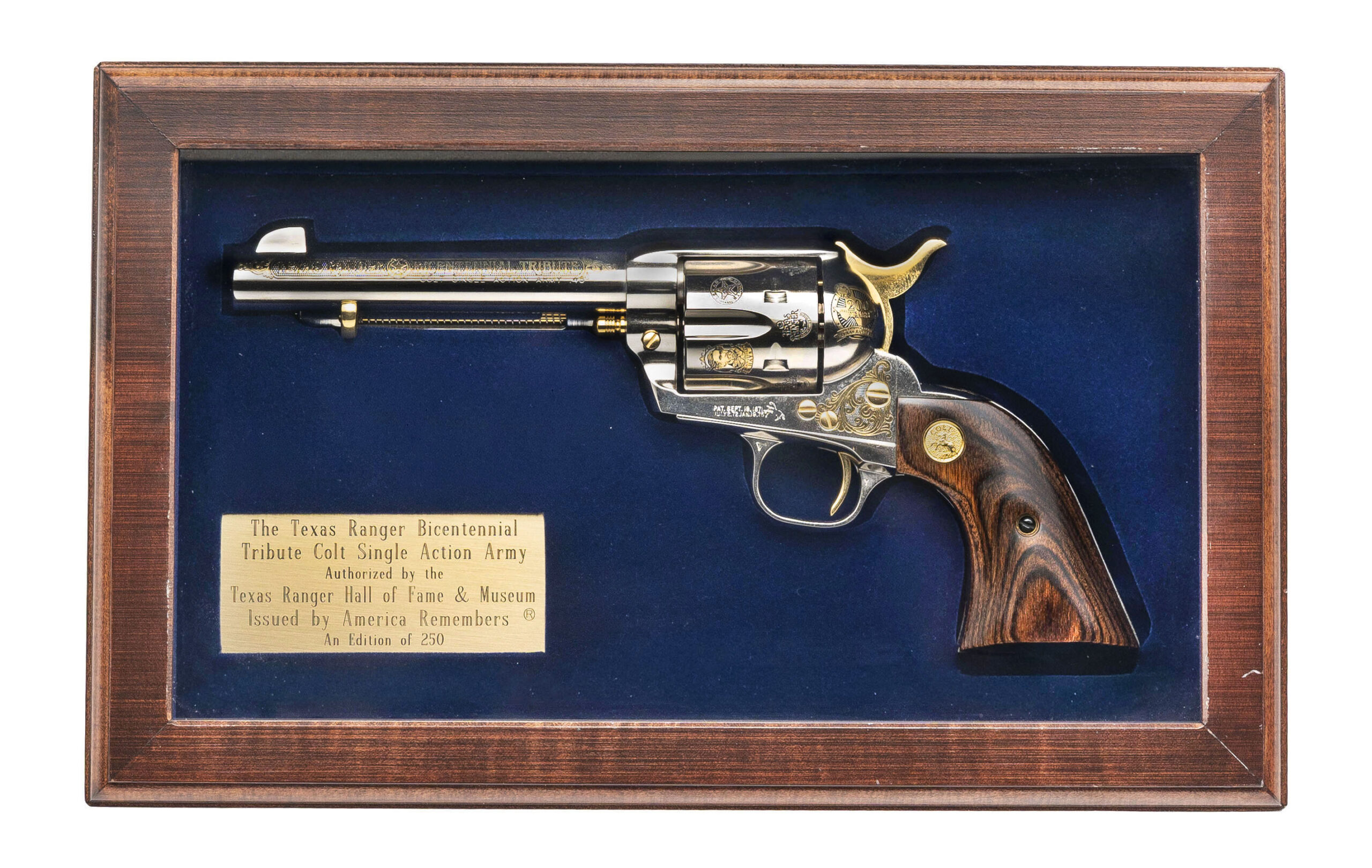 COLT SINGLE ACTION ARMY WEST POINT BICENTENNIAL TRIBUTE REVOLVER .45 COLT (L2026-07935)