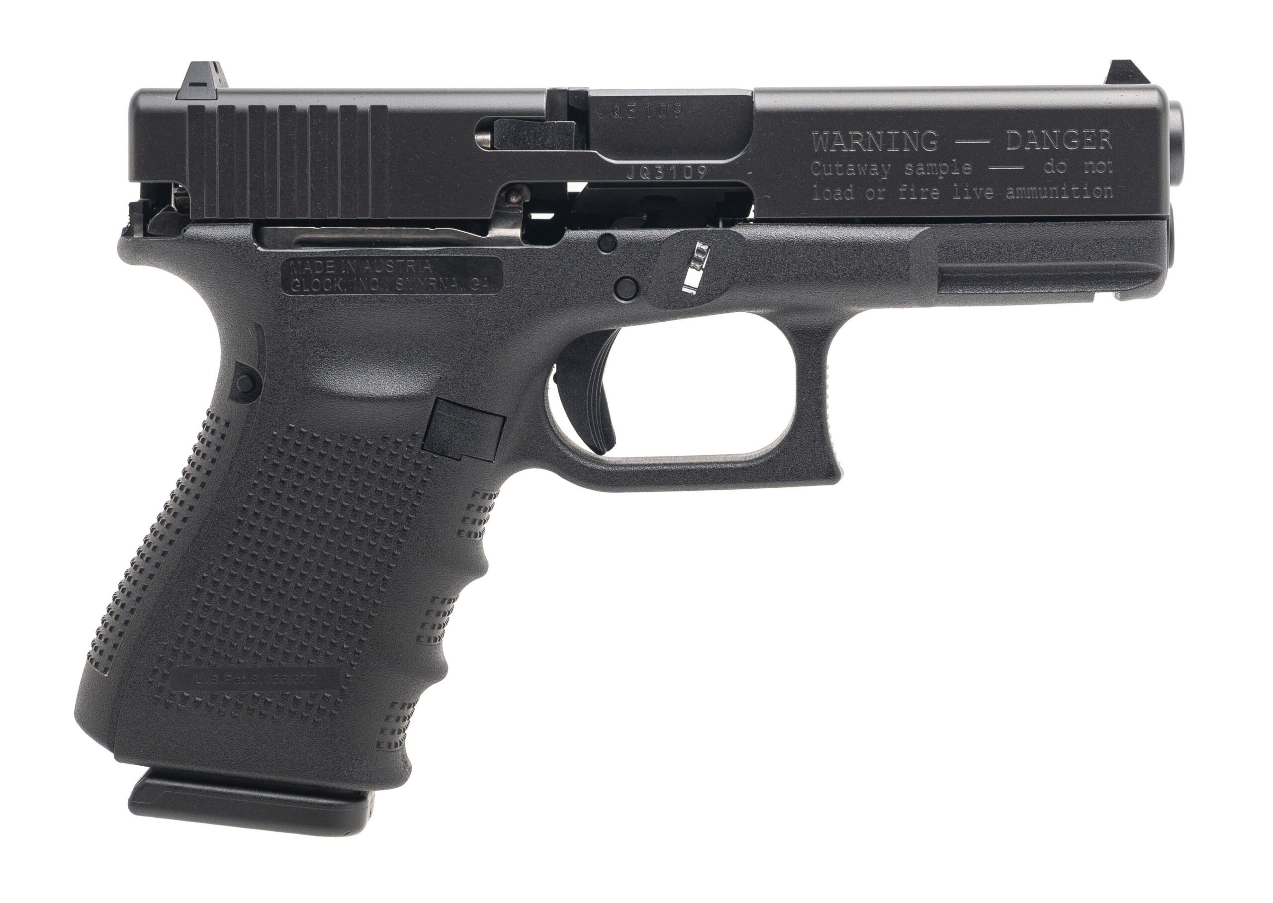 GLOCK 19 GEN 4 CUTAWAY SAMPLE PISTOL (L2026-09421)