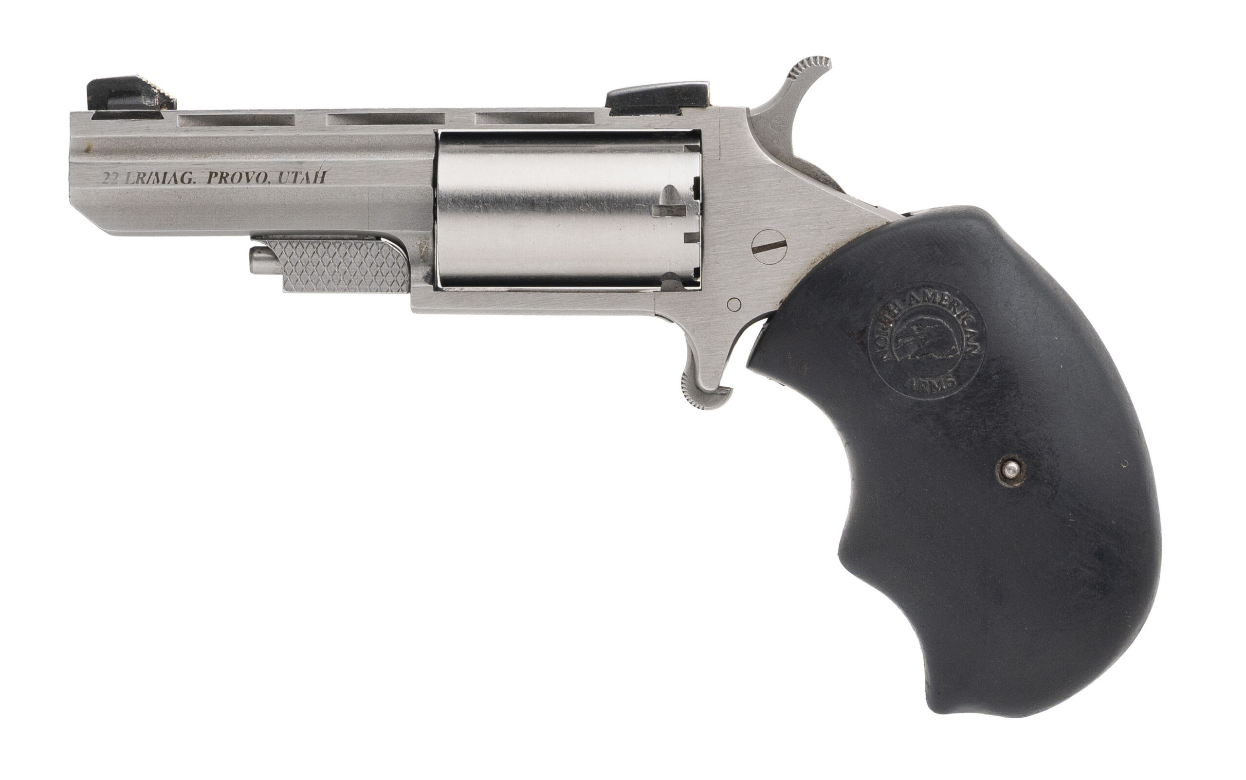 NORTH AMERICAN ARMS BLACK WIDOW REVOLVER .22LR/.22MAGNUM (L2026-06208)