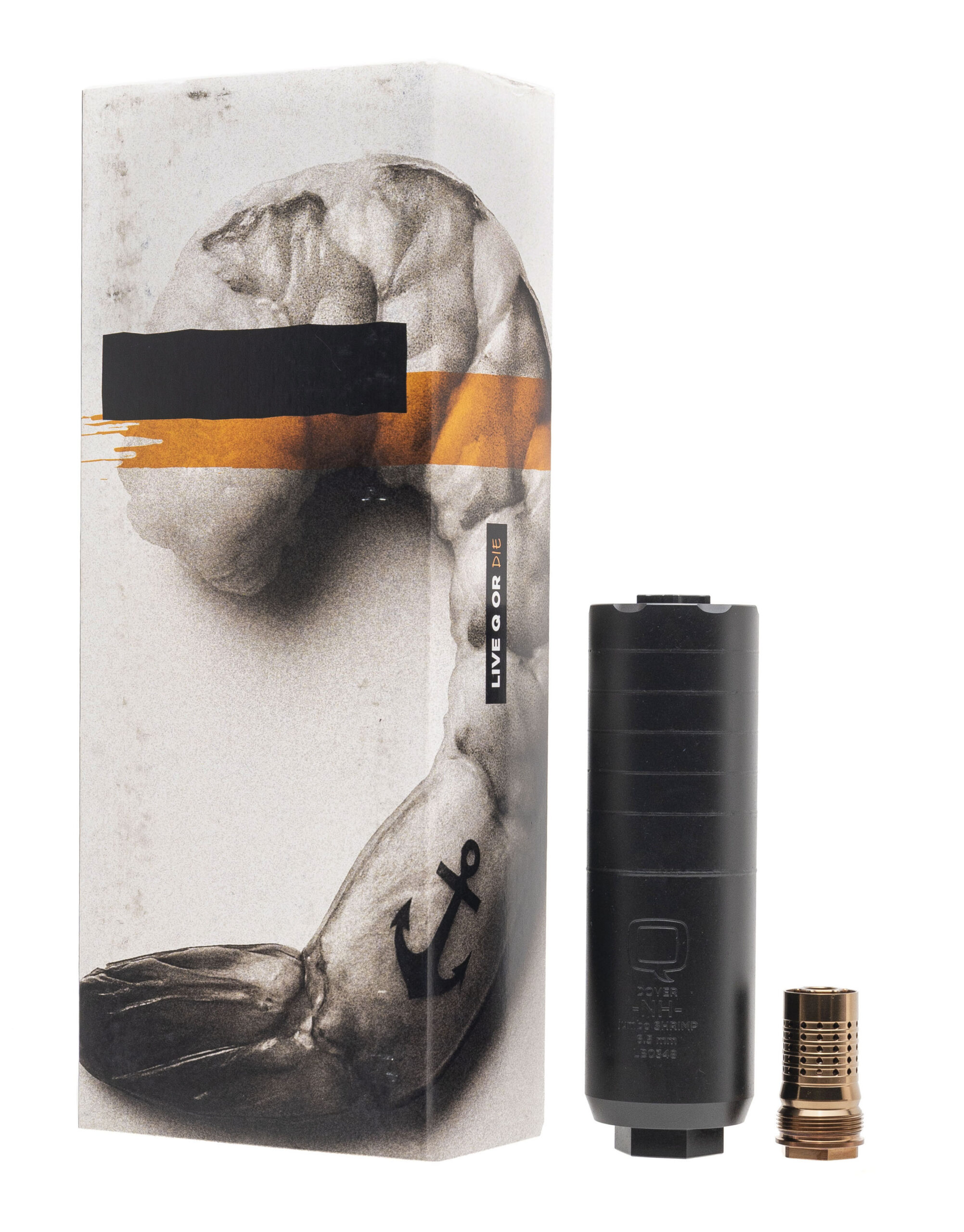 (SN: LB0338) Q JUMBO SHRIMP SUPPRESSOR 6.5MM (L2026-07743) NEW