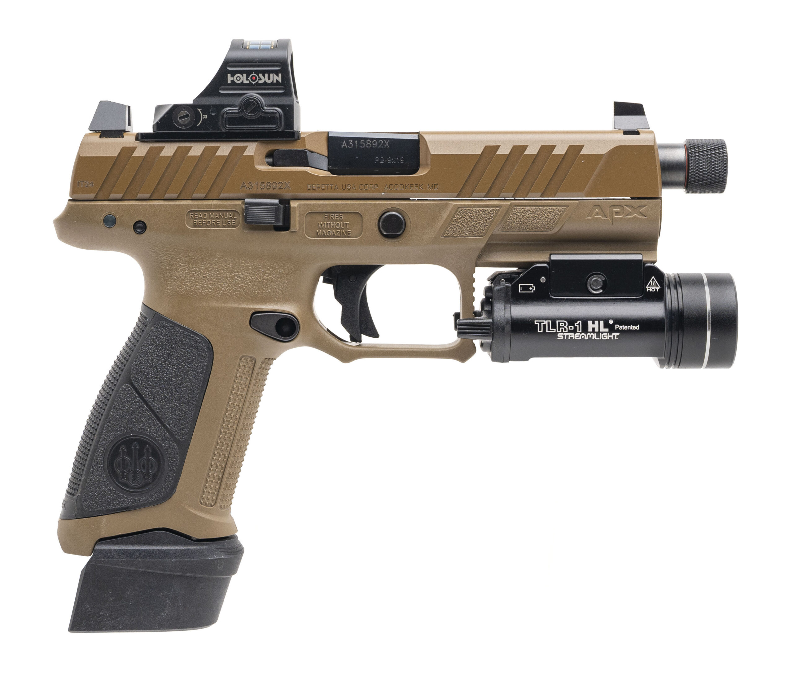 BERETTA APX A1 TACTICAL PISTOL 9MM (L2026-10281)