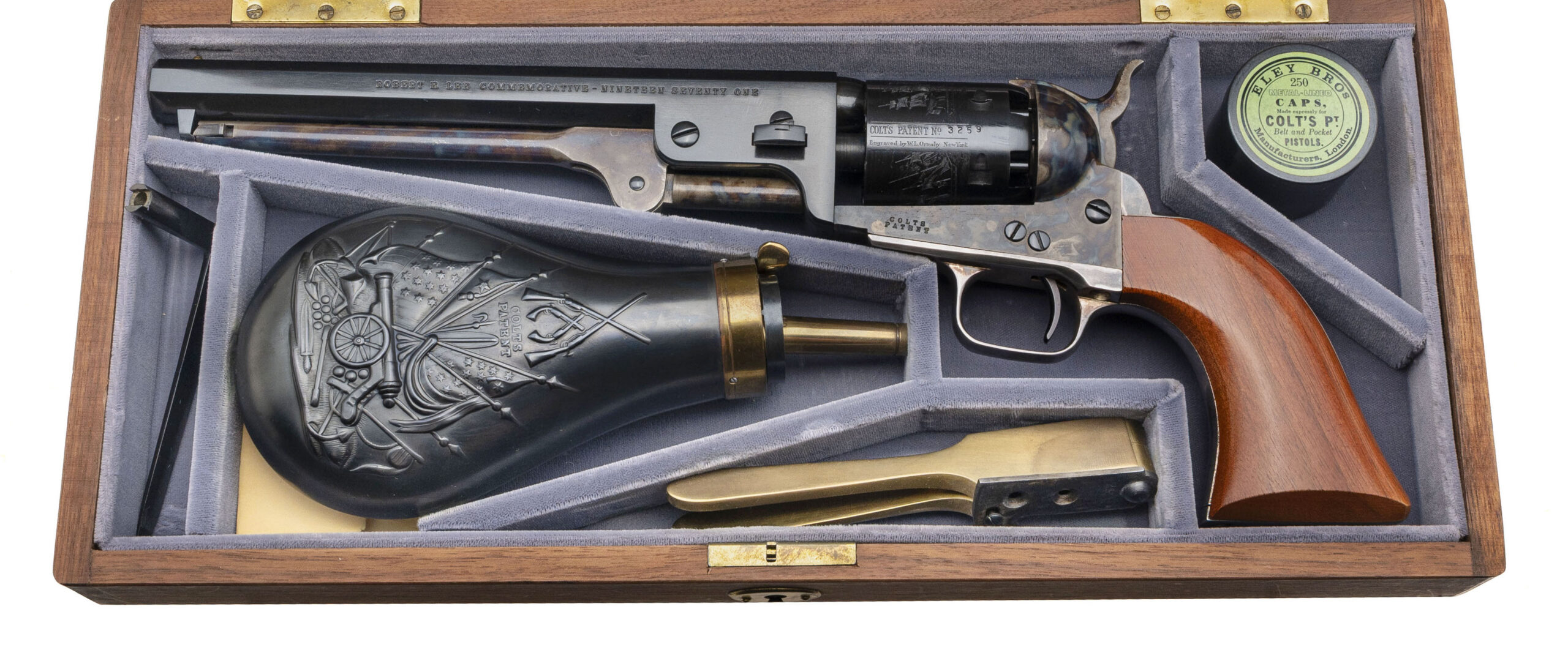 COLT 1851 NAVY ROBERT E. LEE COMMEMORATIVE 2ND GENERATION BLACK POWDER REVOLVER .36 CAL. (12348178)