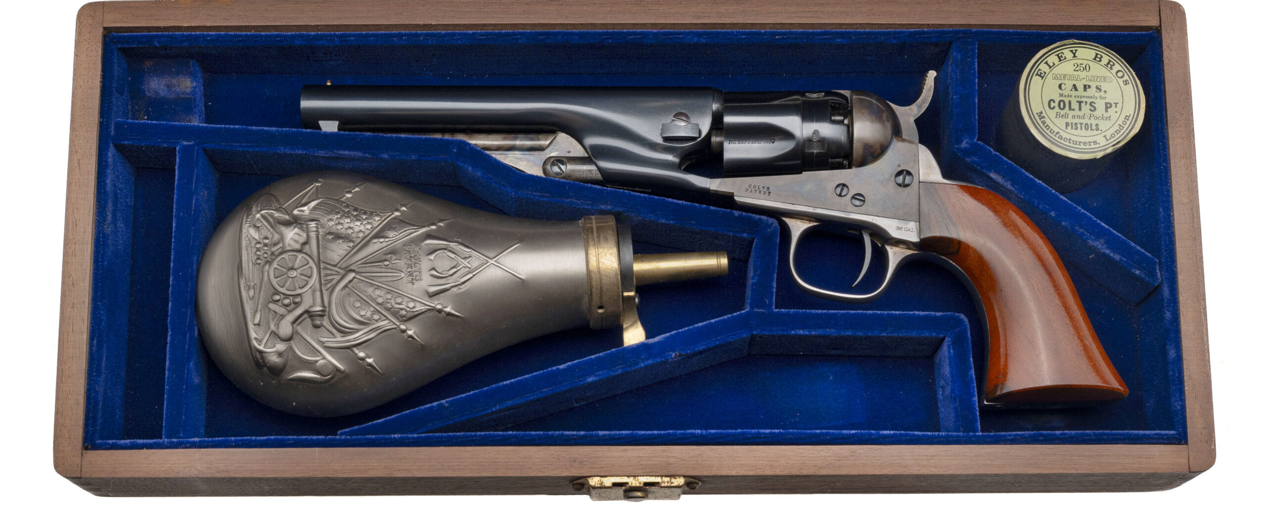 COLT 1862 POCKET POLICE 2ND GENERATION BLACK POWDER REVOLVER .36 CAL. (12344869)