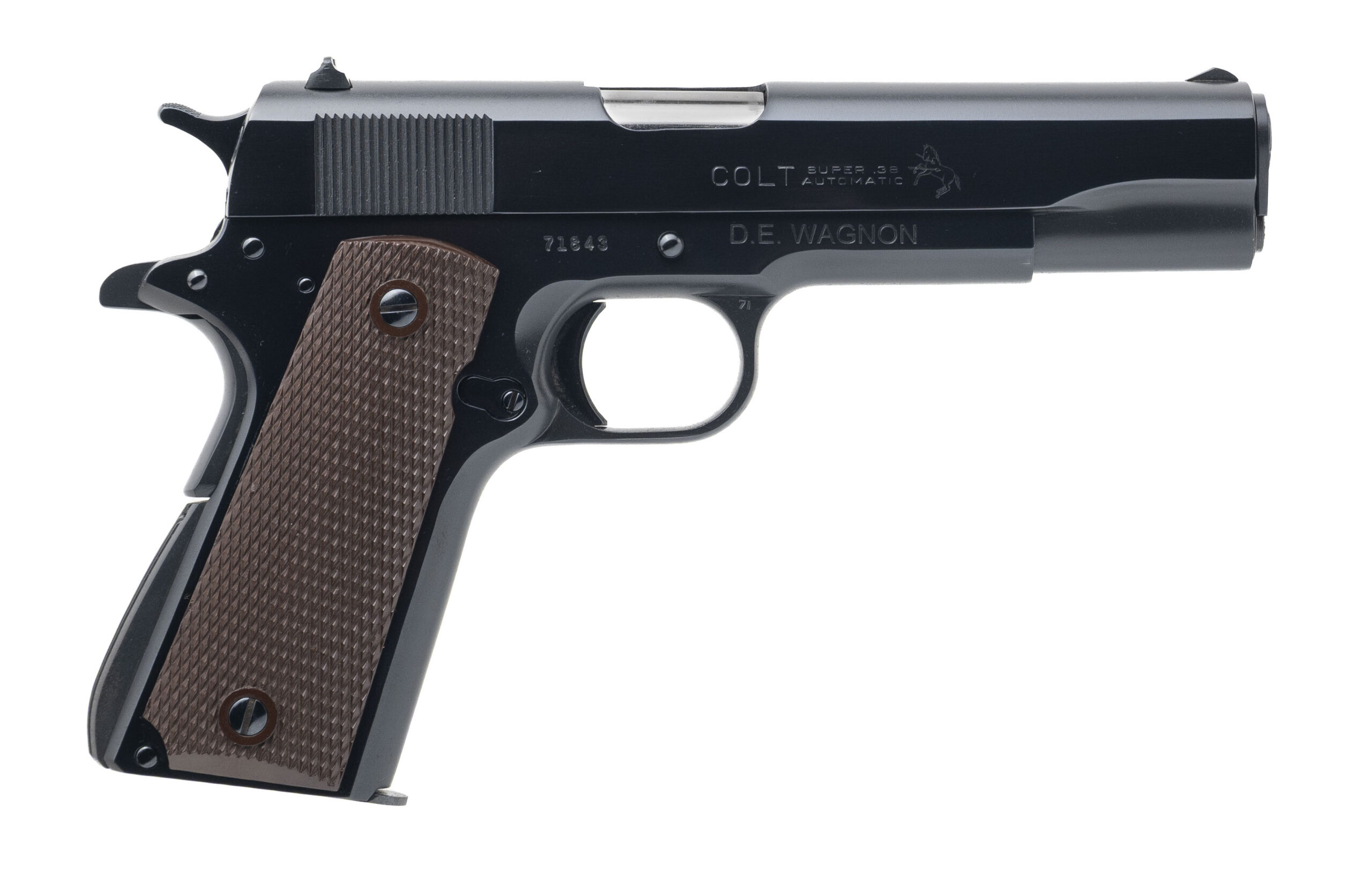 Colt Super 38 2nd Model Pistol .38 Super (L2026-09527)