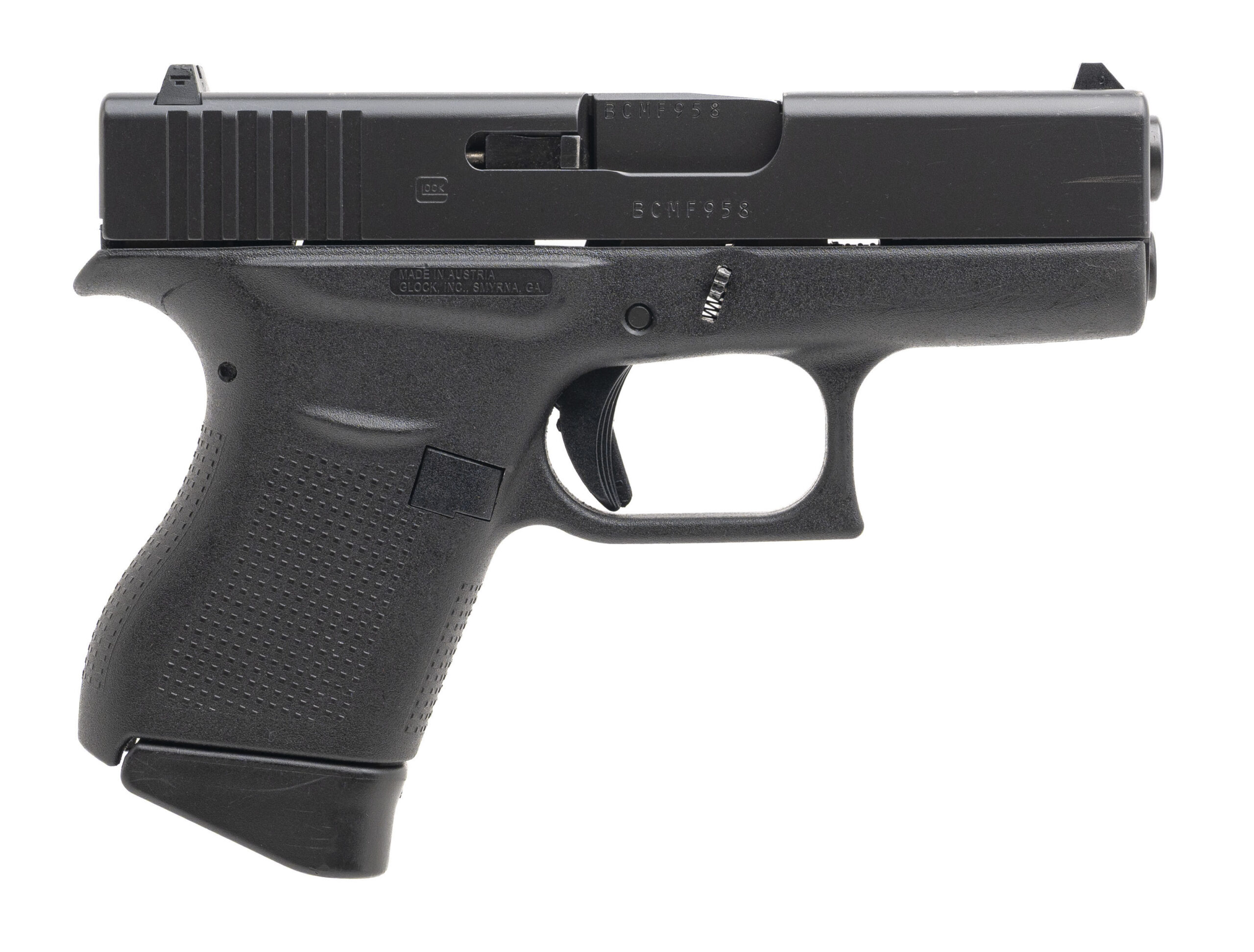 GLOCK 43 PISTOL 9MM (L2026-09335)