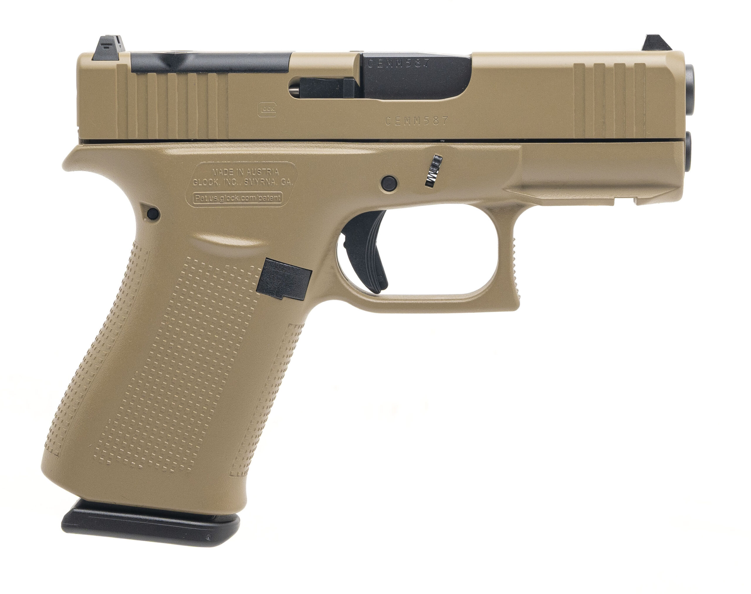GLOCK 43X MOS PISTOL 9MM (L2026-10657)