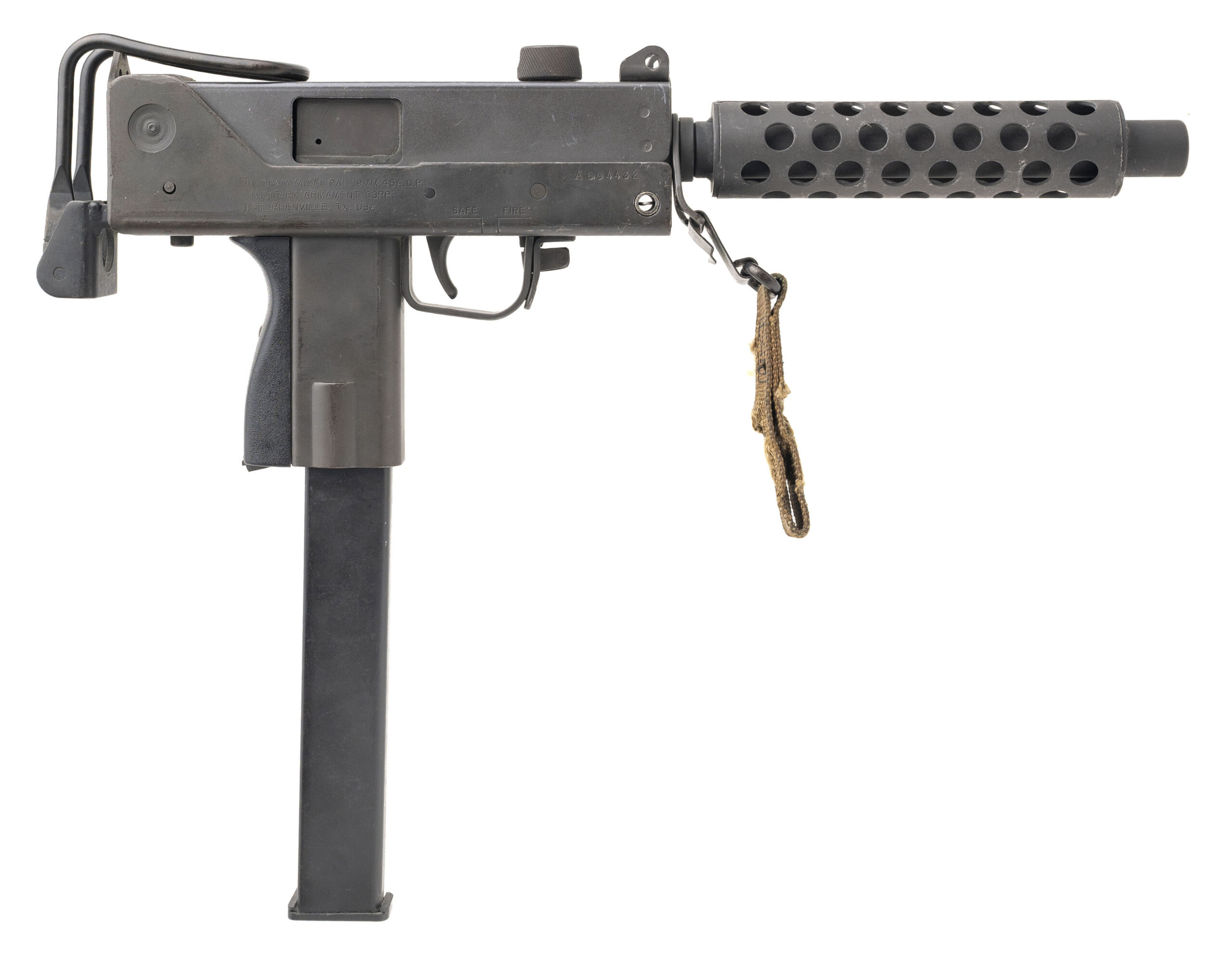 INGRAM MAC M10A1 SUB-MACHINE GUN 9MM/.45 ACP (L2026-10741)