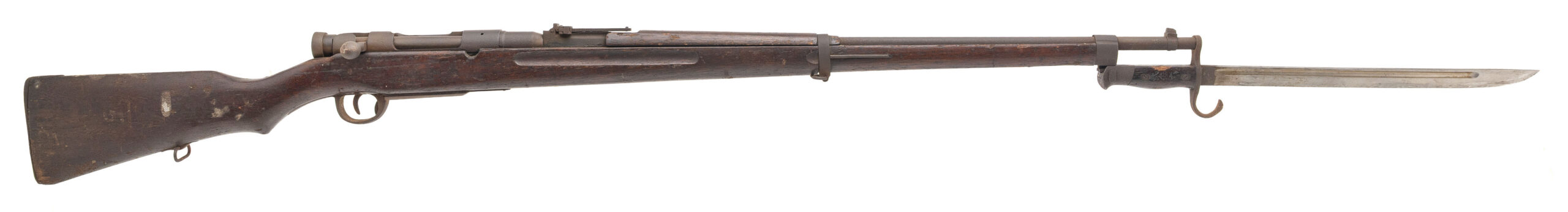 Post-WWII Chinese Copy of the Japanese Type 38 Bolt Action Rifle with Bayonet 6.5x50mm (L2026-07434)