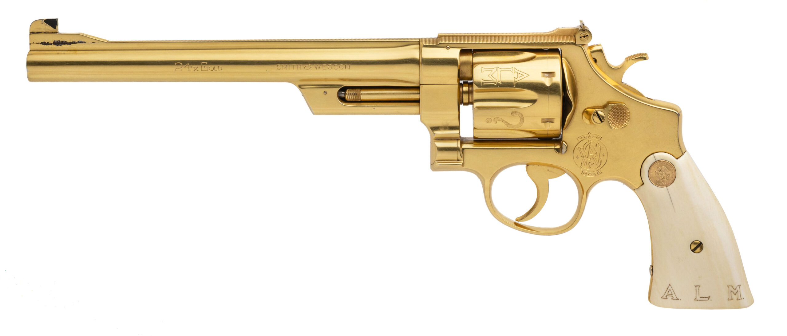 President of Mexico Owned Smith & Wesson Pre-27 by Adolpho Lopez Mateo (L2026-09232) (Consignment)