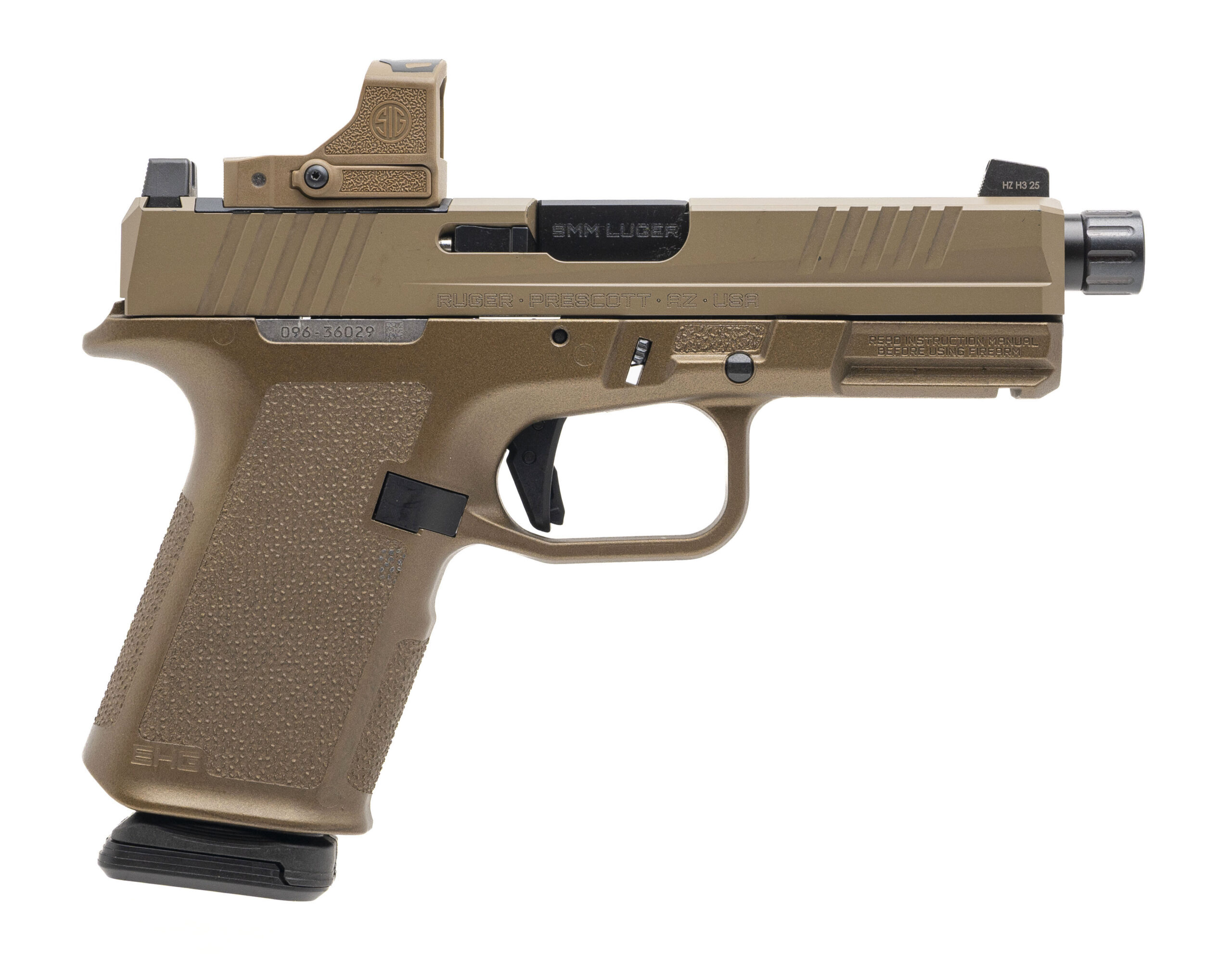 RUGER RXM TACTICAL PISTOL 9MM (L2026-09786)