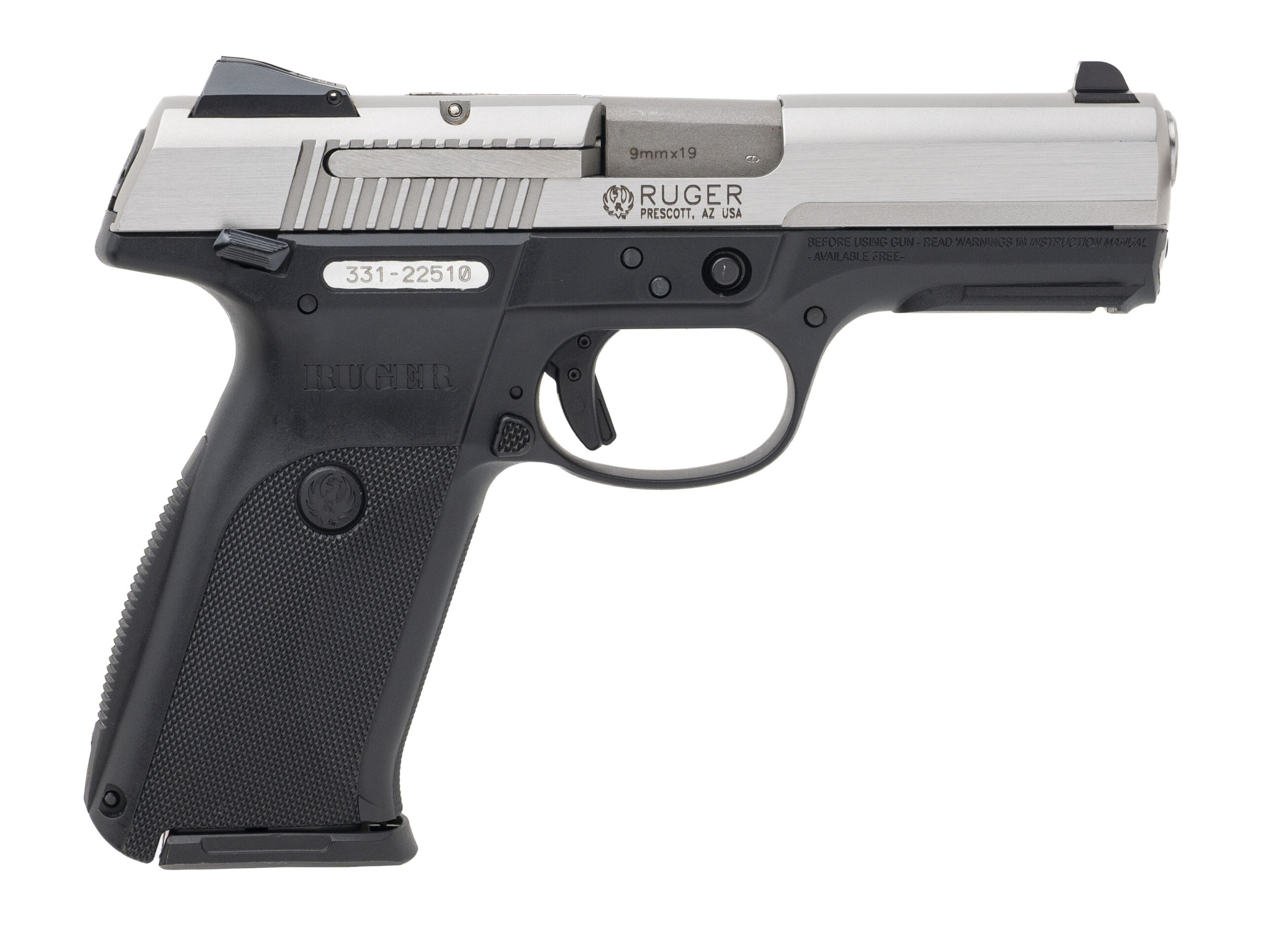 RUGER SR9 PISTOL 9MM (L2026-10124)
