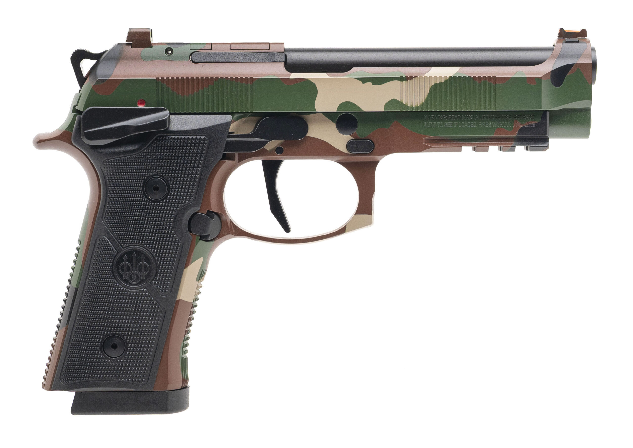(SN: 92X0098605) BERETTA 92XI COMBAT BDU CAMO PISTOL 9MM (L2026-10259) NEW