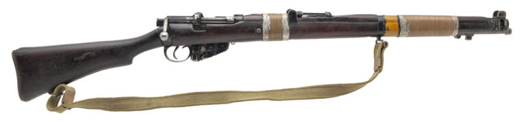 WWII G.R.I. No.1 Mk.III Bolt Action Rifle .303 British – Wire-Wrapped Grenade Rifle