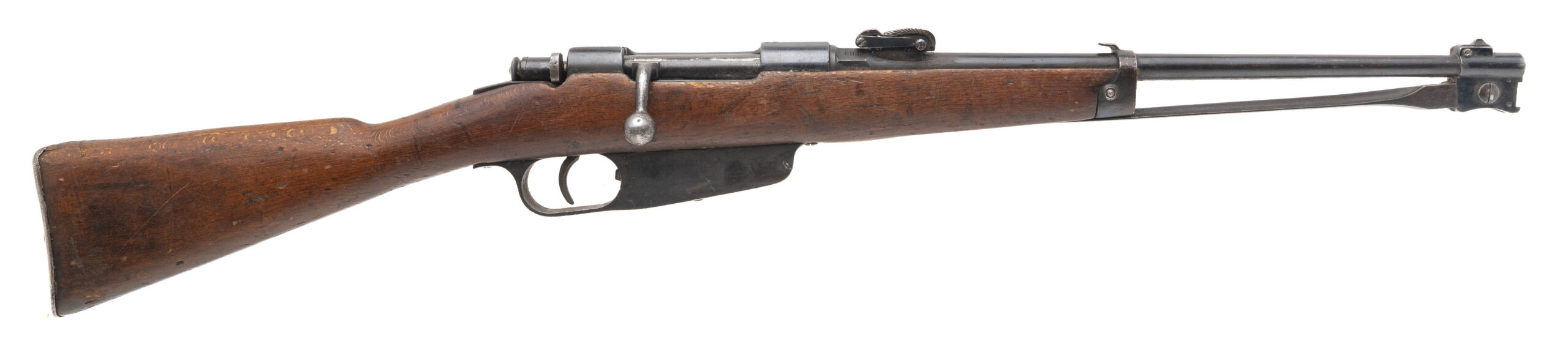 WWII Italian Carcano M91 Moschetto Cavalry Carbine 6.5x52mm with Folding Bayonet (L2026-11010)