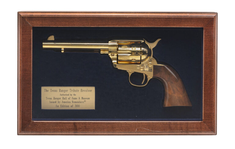 America Remembers Texas Ranger Tribute Single Action Revolver .45 Colt