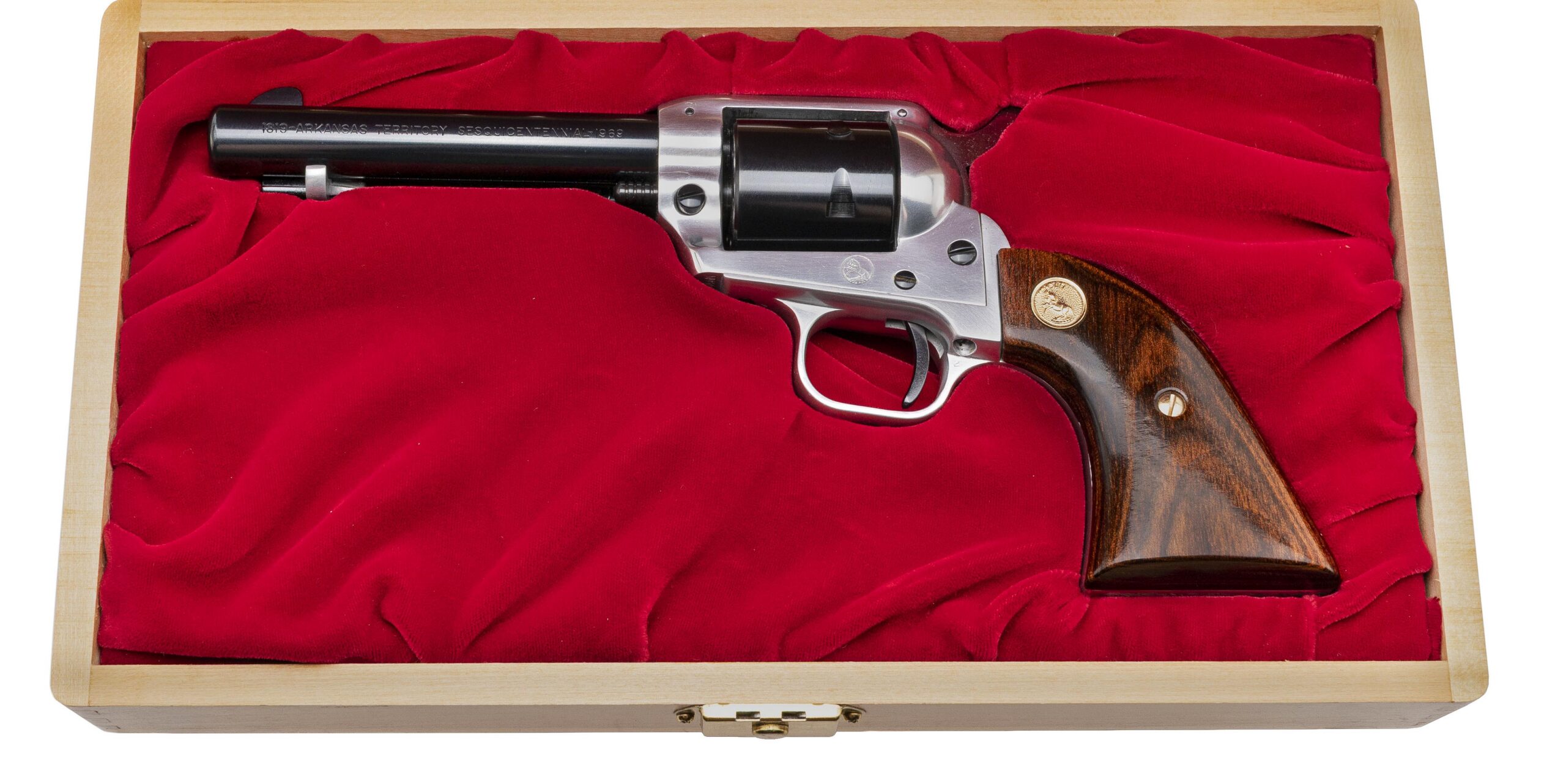 Arkansas Territory Commemorative Colt Frontier Scout Revolver .22LR (L2026-12678)