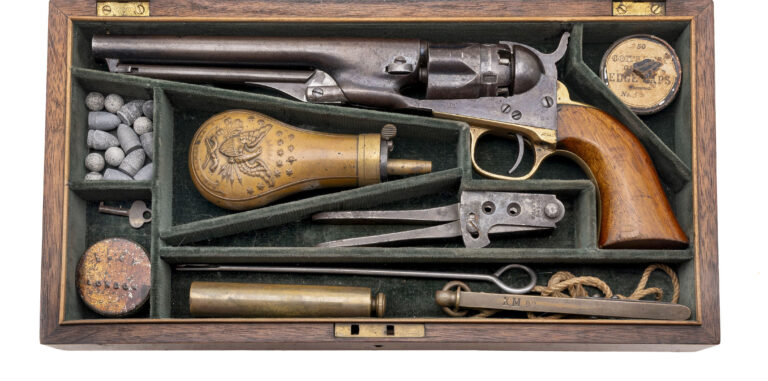 Cased Colt 1862 Police with Accessories