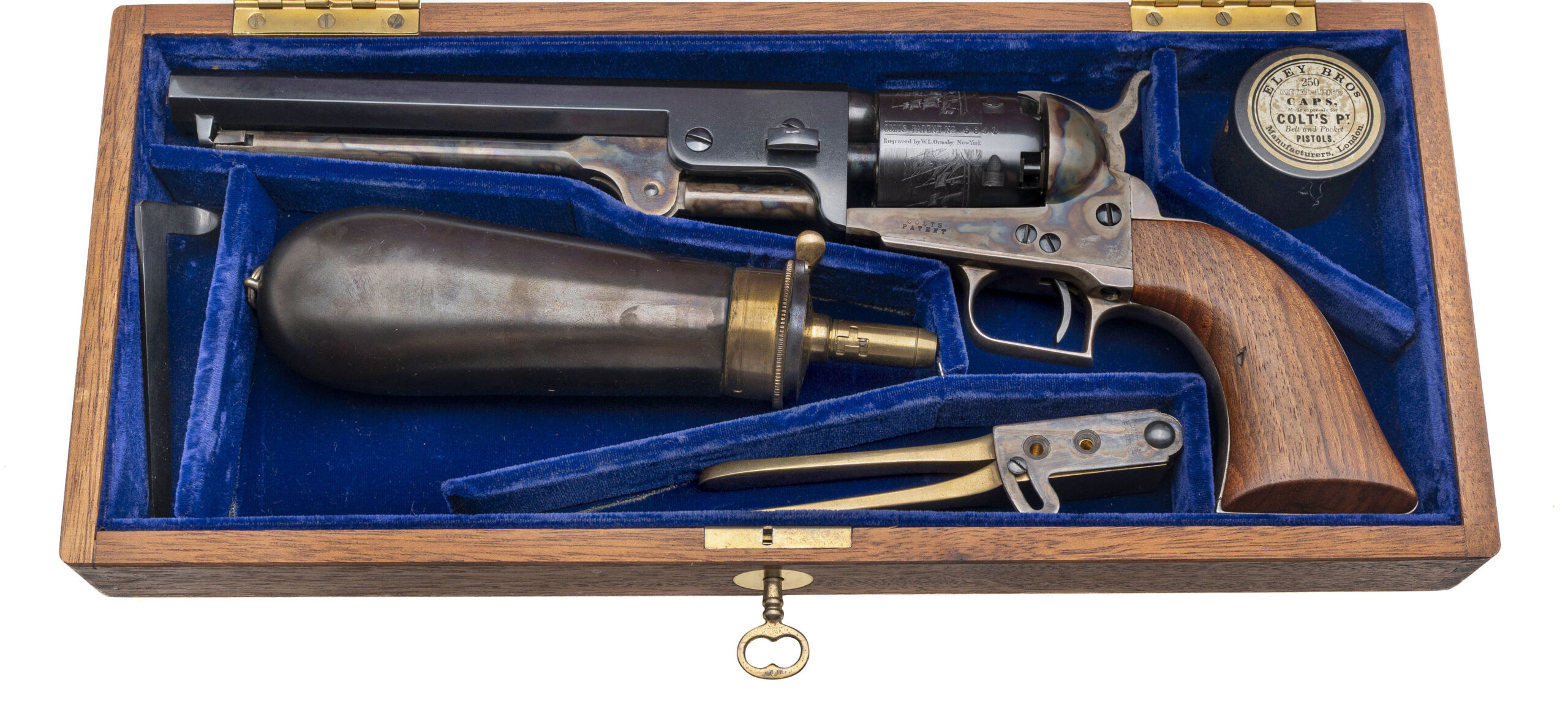 COLT 1851 NAVY 2ND GENERATION 'C SERIES' BLACK POWDER REVOLVER .36