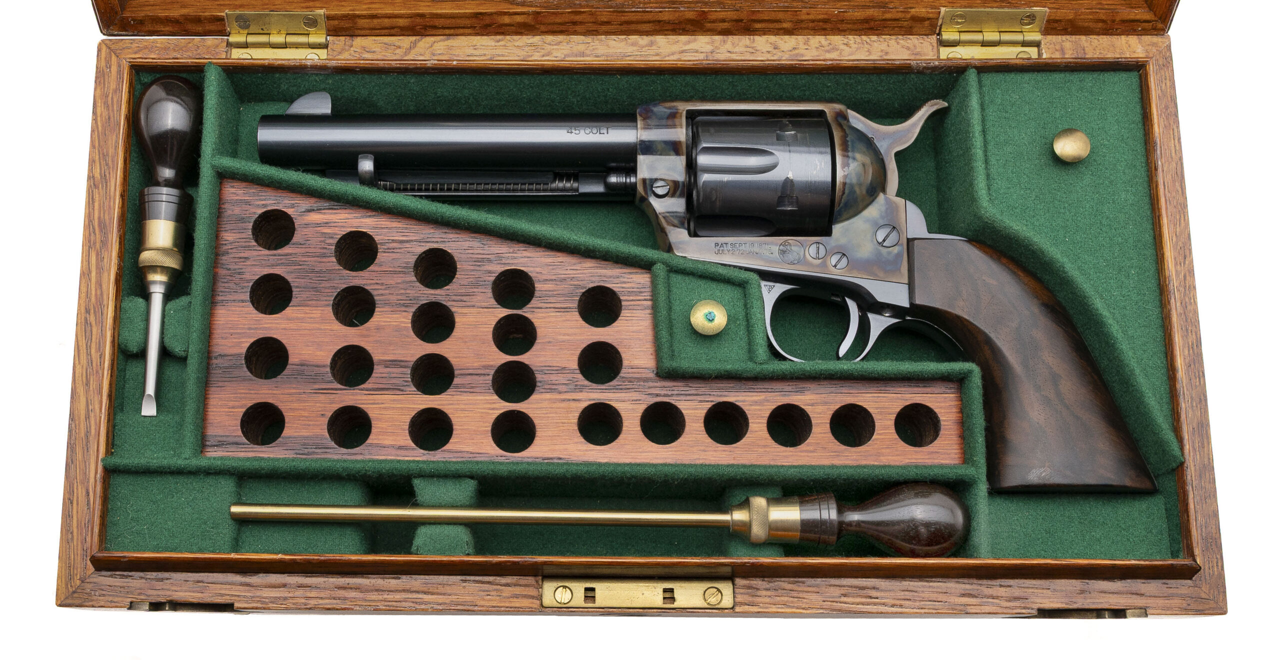 Colt Custom Single Action Army 2nd Gen Revolver .45 Colt (L2026-08576)