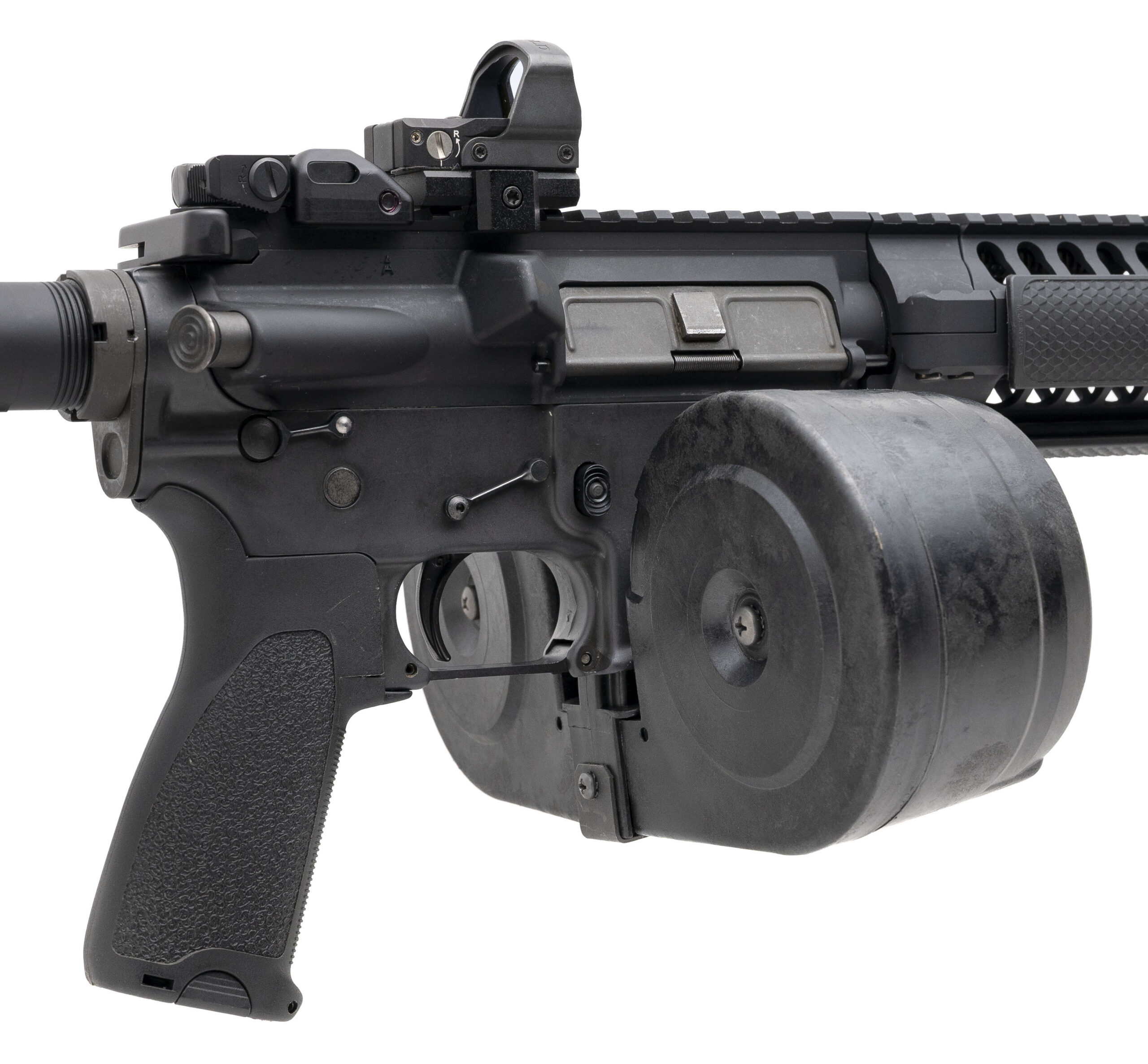 COLT M16 SP-1 MACHINE GUN W/SILENCERCO SAKER 556 SUPPRESSOR .223 REM ...