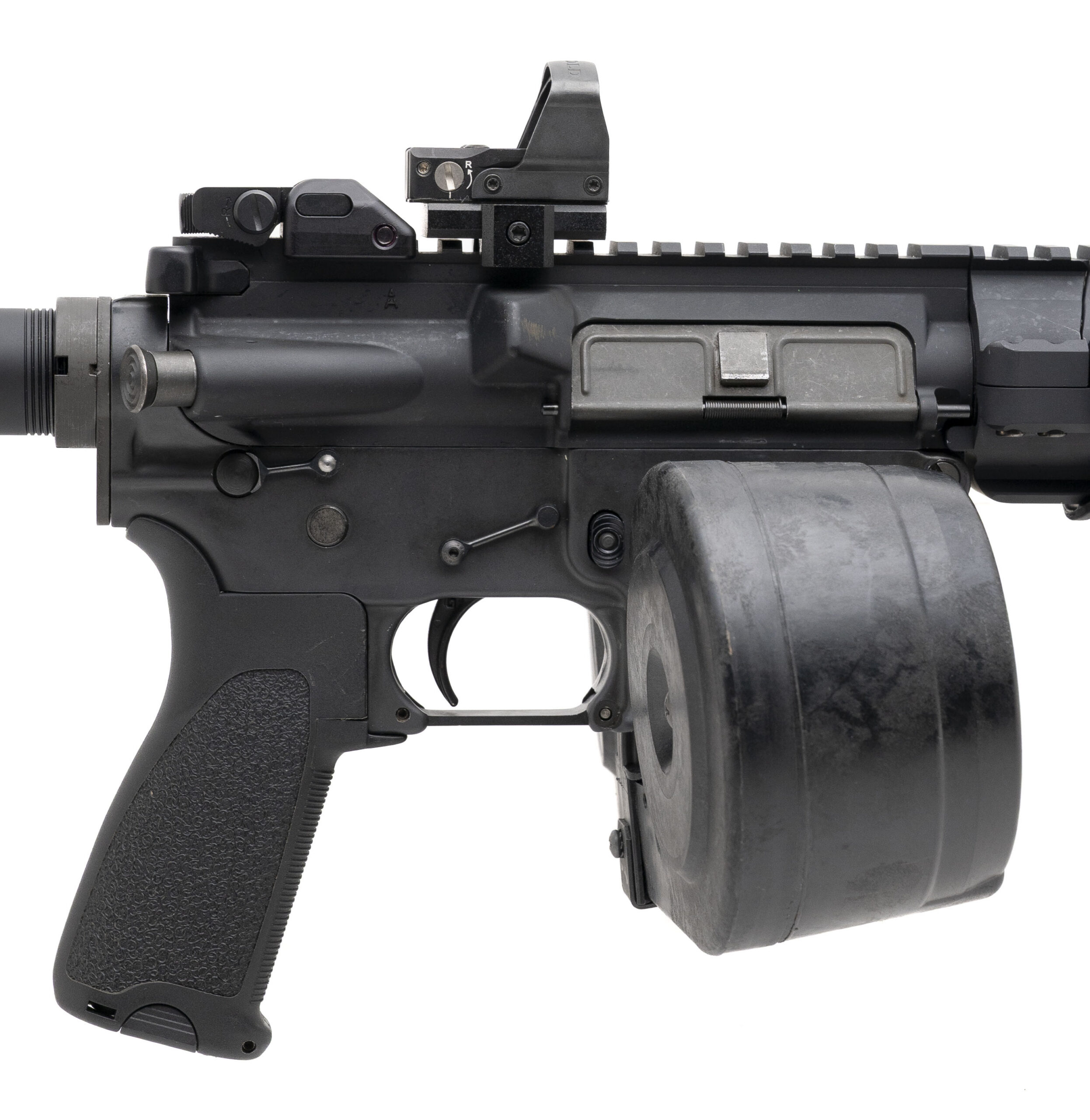 COLT M16 SP-1 MACHINE GUN W/SILENCERCO SAKER 556 SUPPRESSOR .223 REM ...