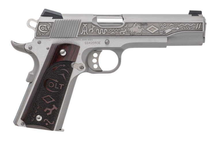 Colt TALO Cattle Brand Edition Government 1911 Pistol .45 ACP