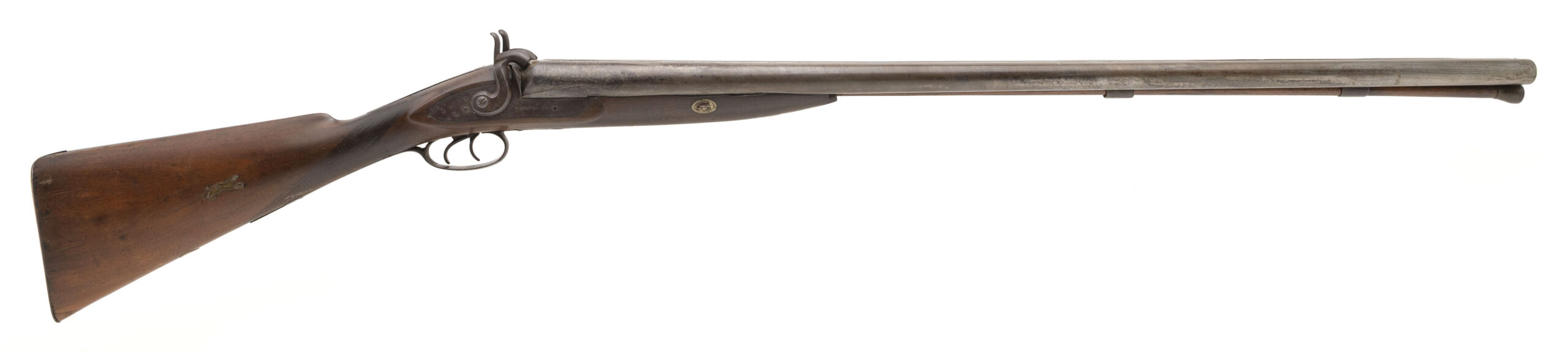 Double Barrel 8 Bore Percussion Shotgun by W. Moore & Co. (AL7346)
